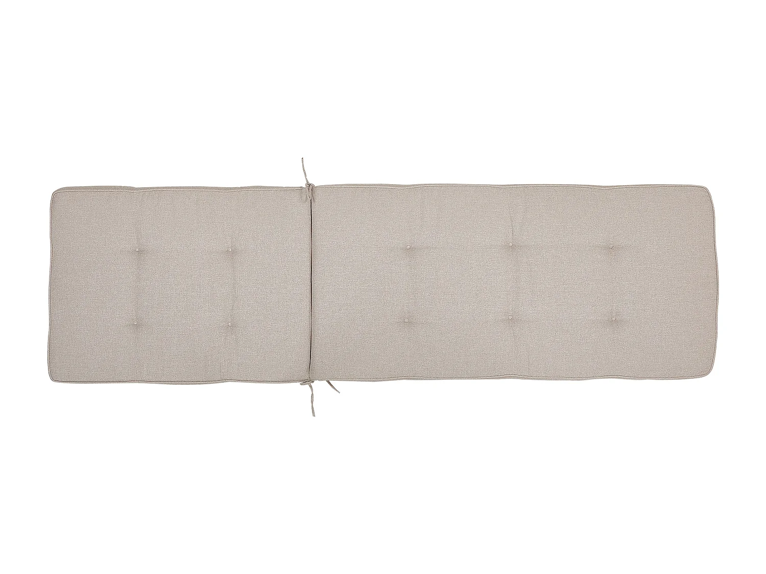 Cuscino per sdraio CESANA 192 x 56 cm Beige