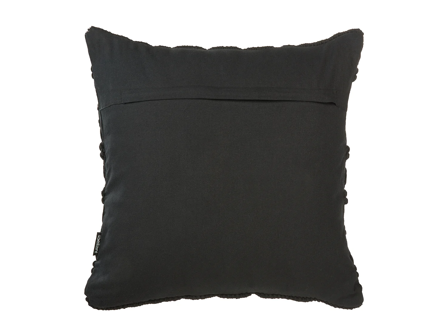 Lot de 2 coussins décoratifs MUDANYA Coton 45 x 45 cm Noir Motif géométrique