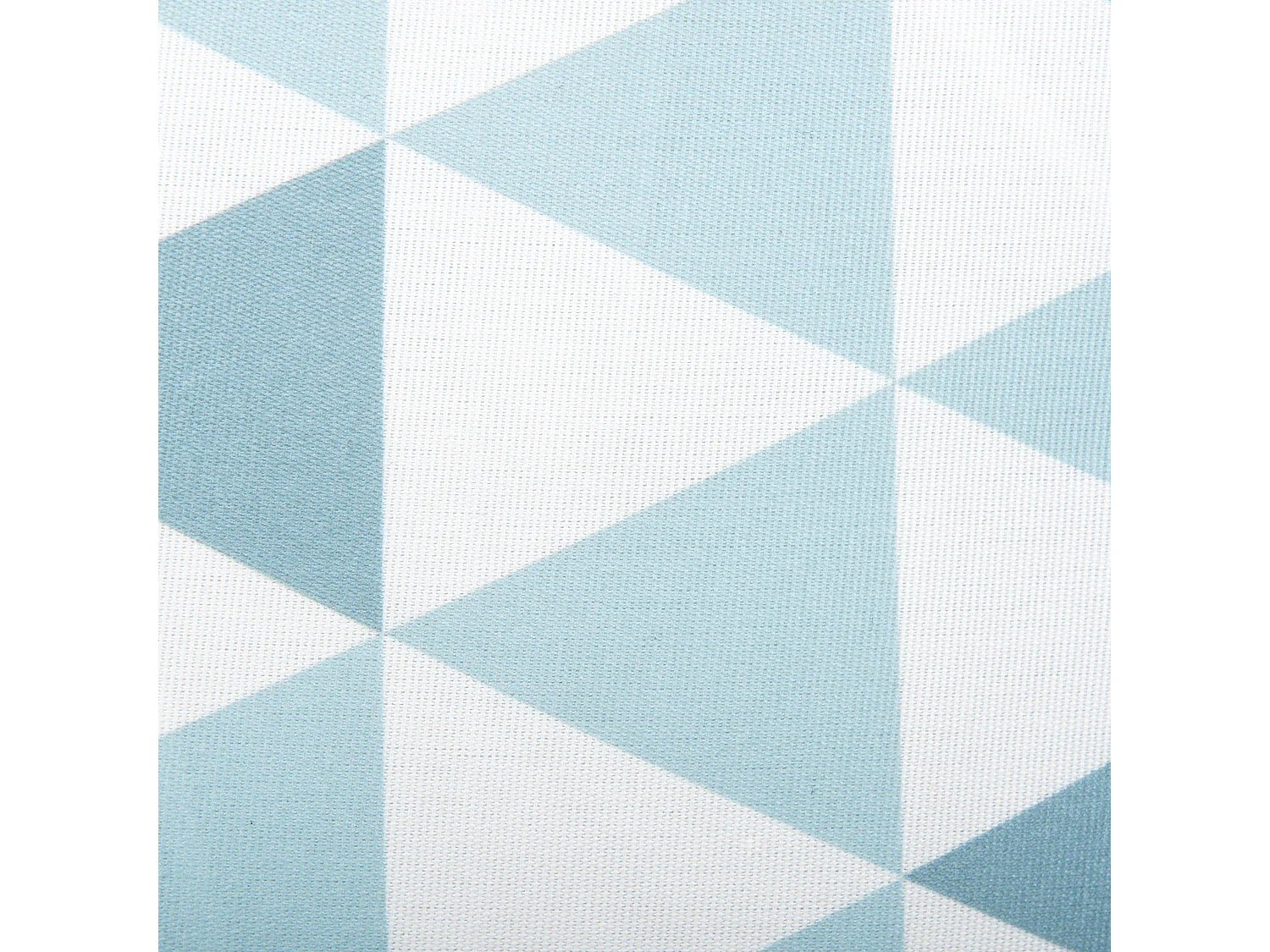 Lot de 2 coussins d'extérieur TRIFOS Motif géométrique 40 x 40 cm Bleu