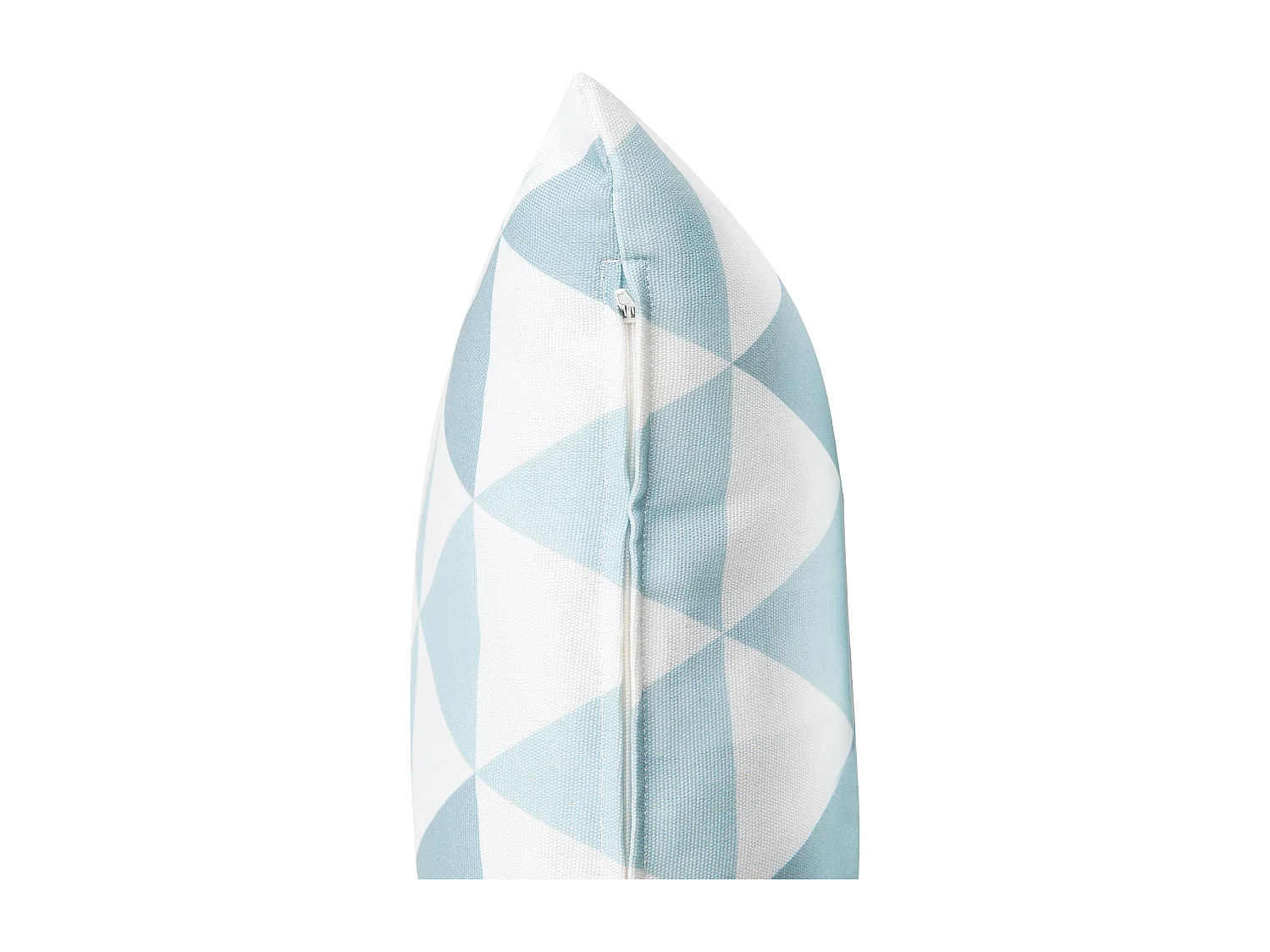 Set van 2 tuinkussens TRIFOS Geometrisch patroon 40 x 40 cm Blauw