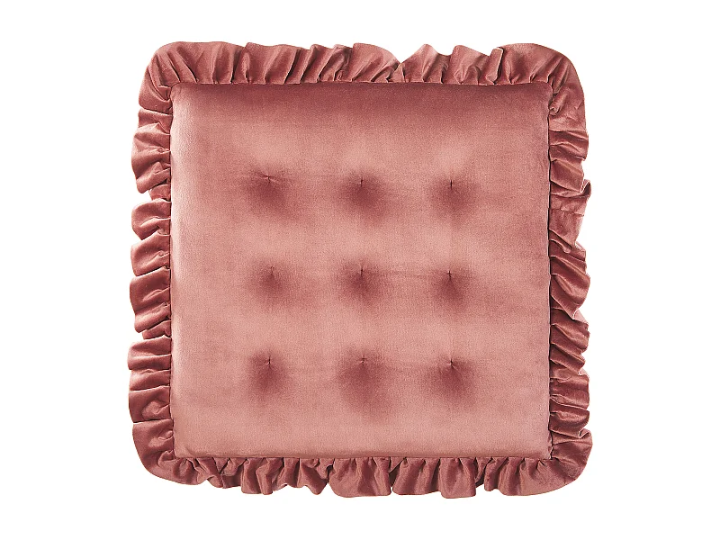 Poduszka na krzesło KALANCHOE 40 x 40 cm Różowy