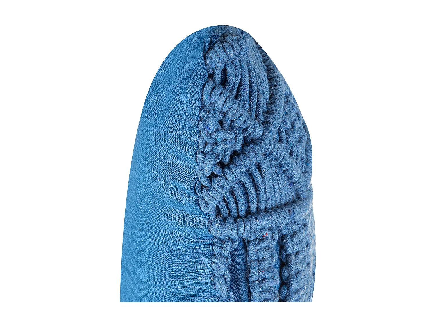 Dekokissen 2er Set KARATAS Baumwolle 45 x 45 cm Blau Geometrisches Muster