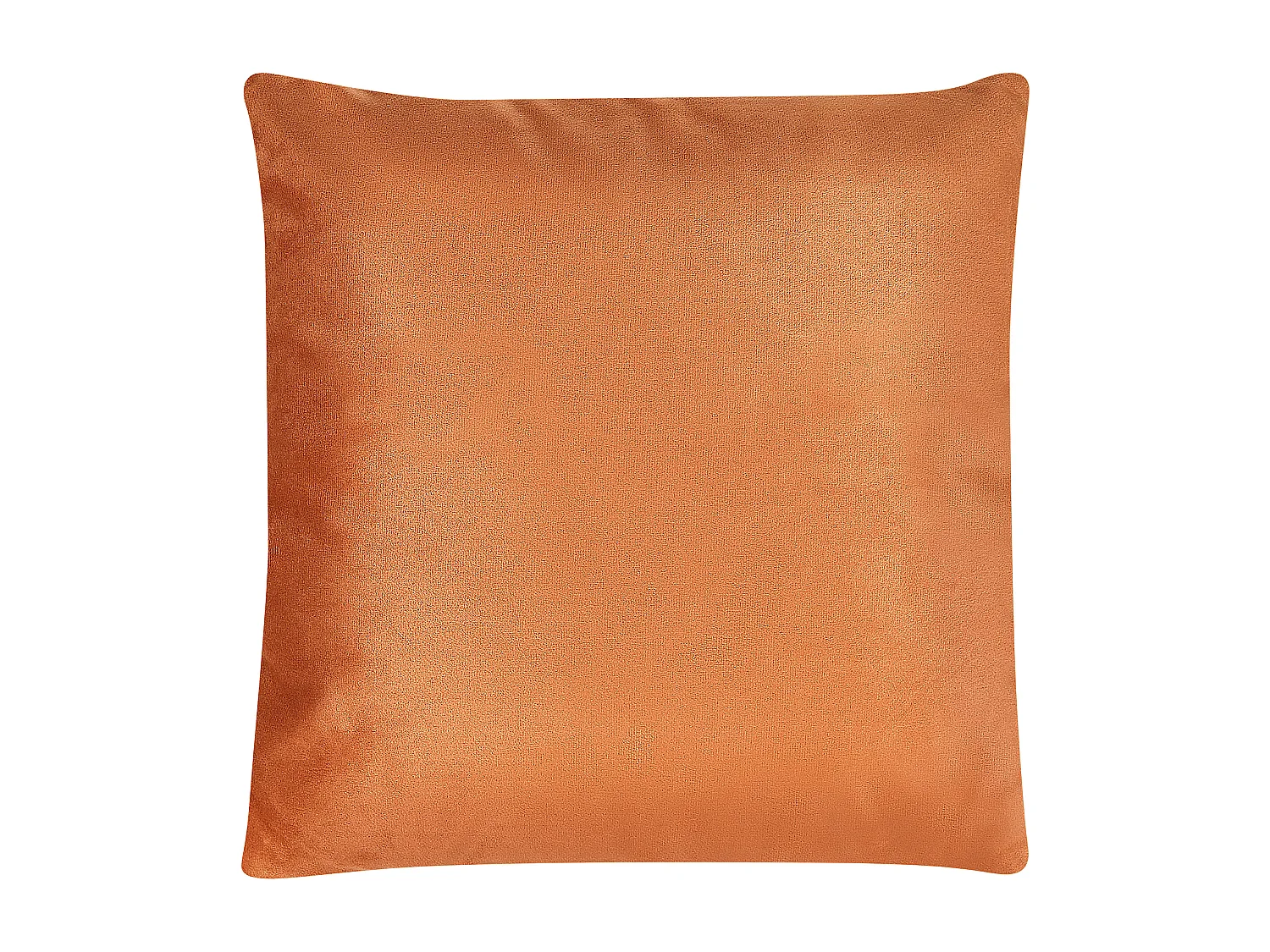 Conjunto de 2 almofadas decorativas CEROPEGIA Veludo 45 x 45 cm Laranja Padrão geométrico