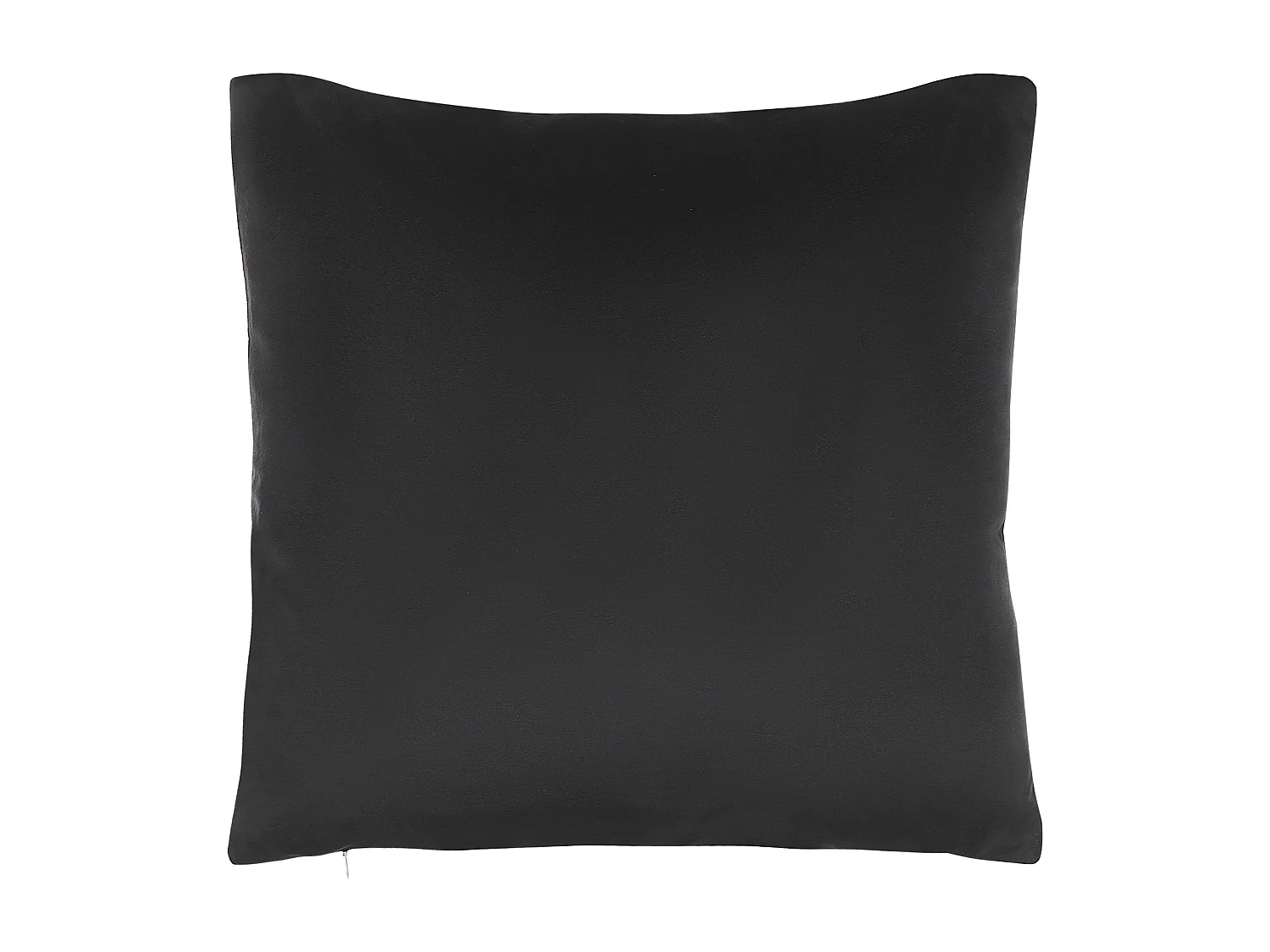 Lot de 2 coussins décoratifs CUPID Velours 45 x 45 cm Noir Motif de Noël
