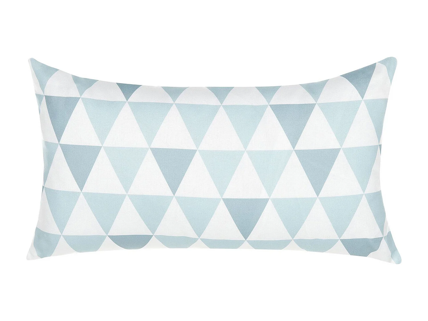 Coussin de jardin TRIFOS Motif géométrique 40 x 70 cm Bleu