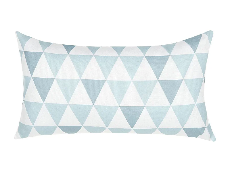 Tuinkussen TRIFOS Geometrisch patroon 40 x 70 cm Blauw