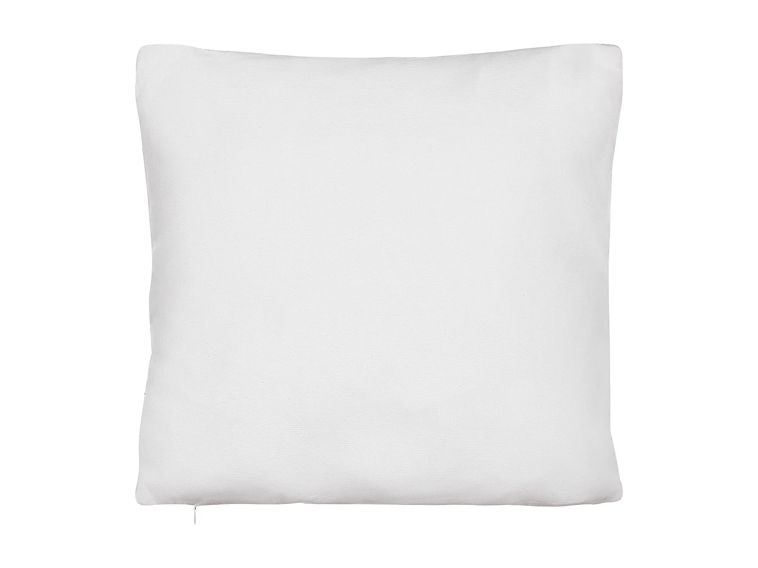 Dekokissen 2er Set DONNER Baumwolle 45 x 45 cm Weiss Weihnachtsmotiv