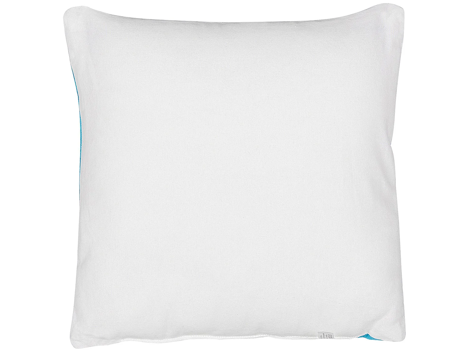 Set of 2 Decorative Cushions WARANASI Cotton 45 x 45 cm Blue