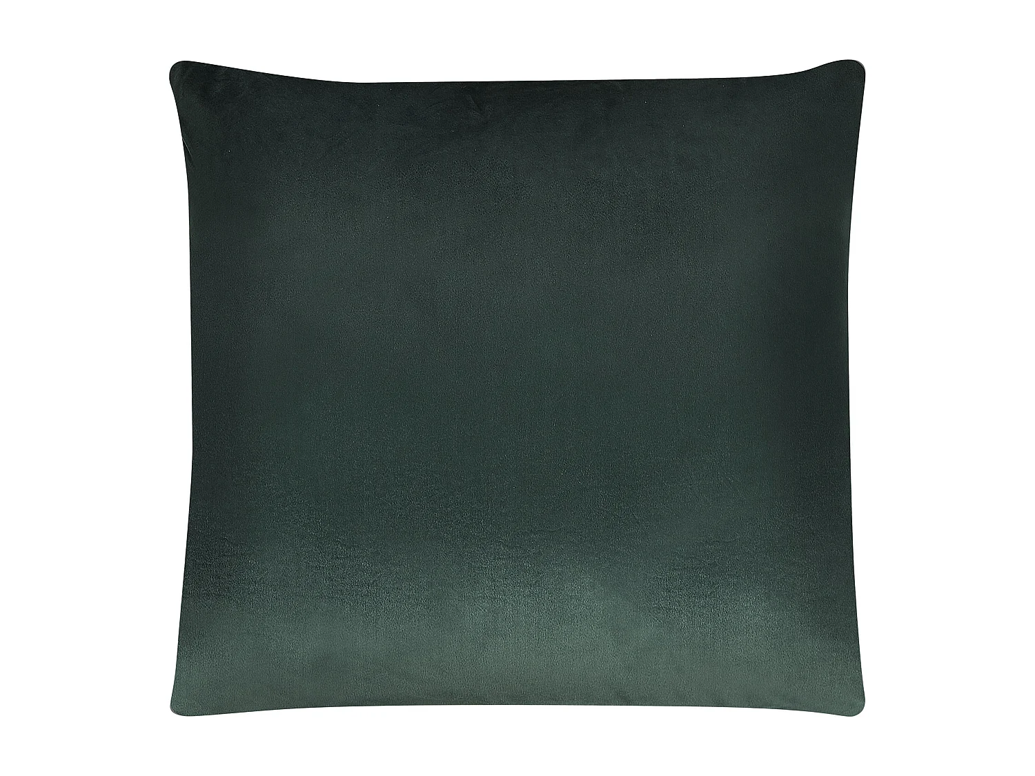 Lot de 2 coussins décoratifs PINUS Velours 45 x 45 cm Vert foncé Motif géométrique