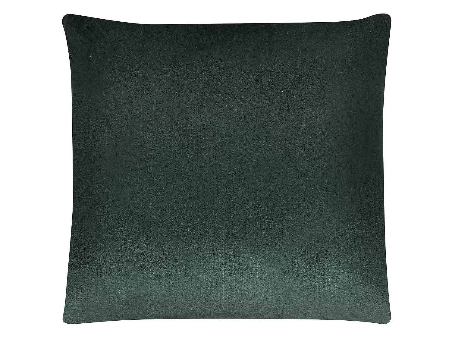 Lot de 2 coussins décoratifs PINUS Velours 45 x 45 cm Vert foncé Motif géométrique