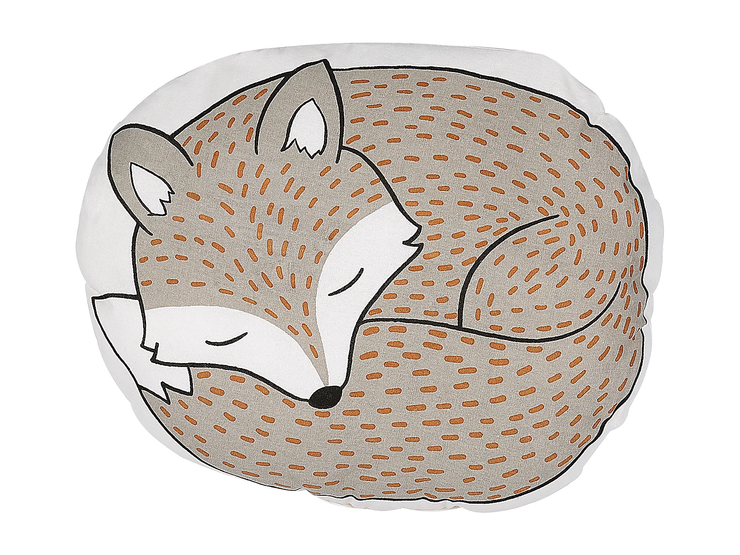 Sierkussen DHANBAD Katoen 50 x 40 cm Voor kinderen Grijs