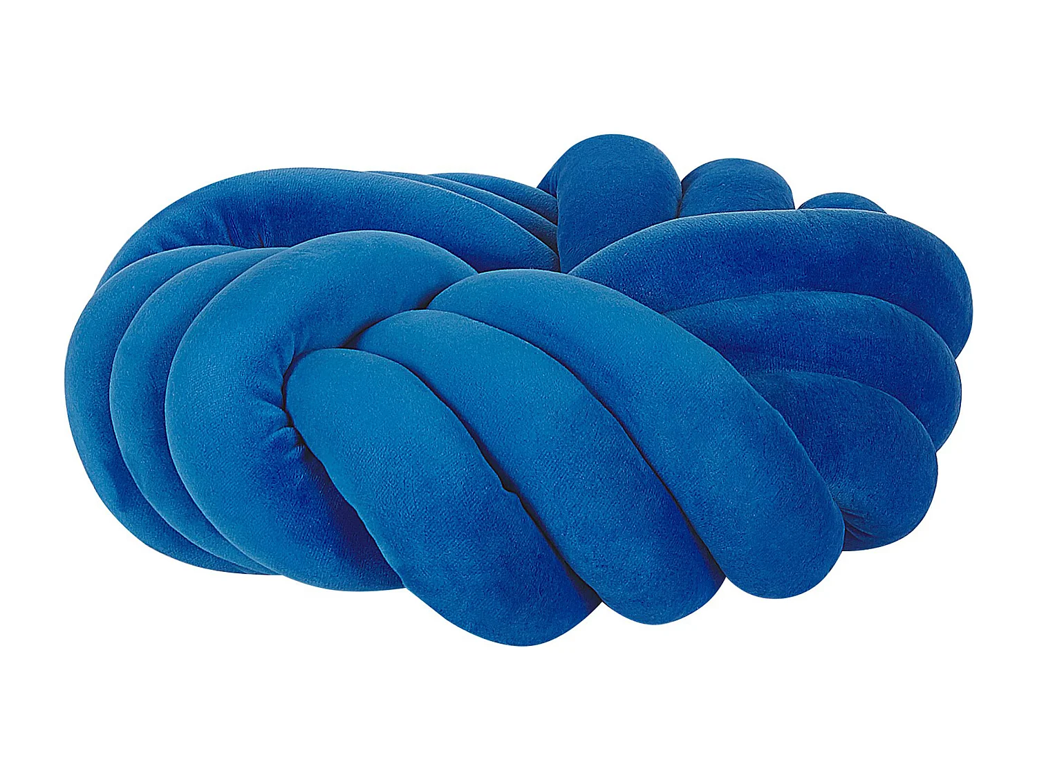Sierkussen AKOLA Fluweel 30 x 30 cm Blauw Effen