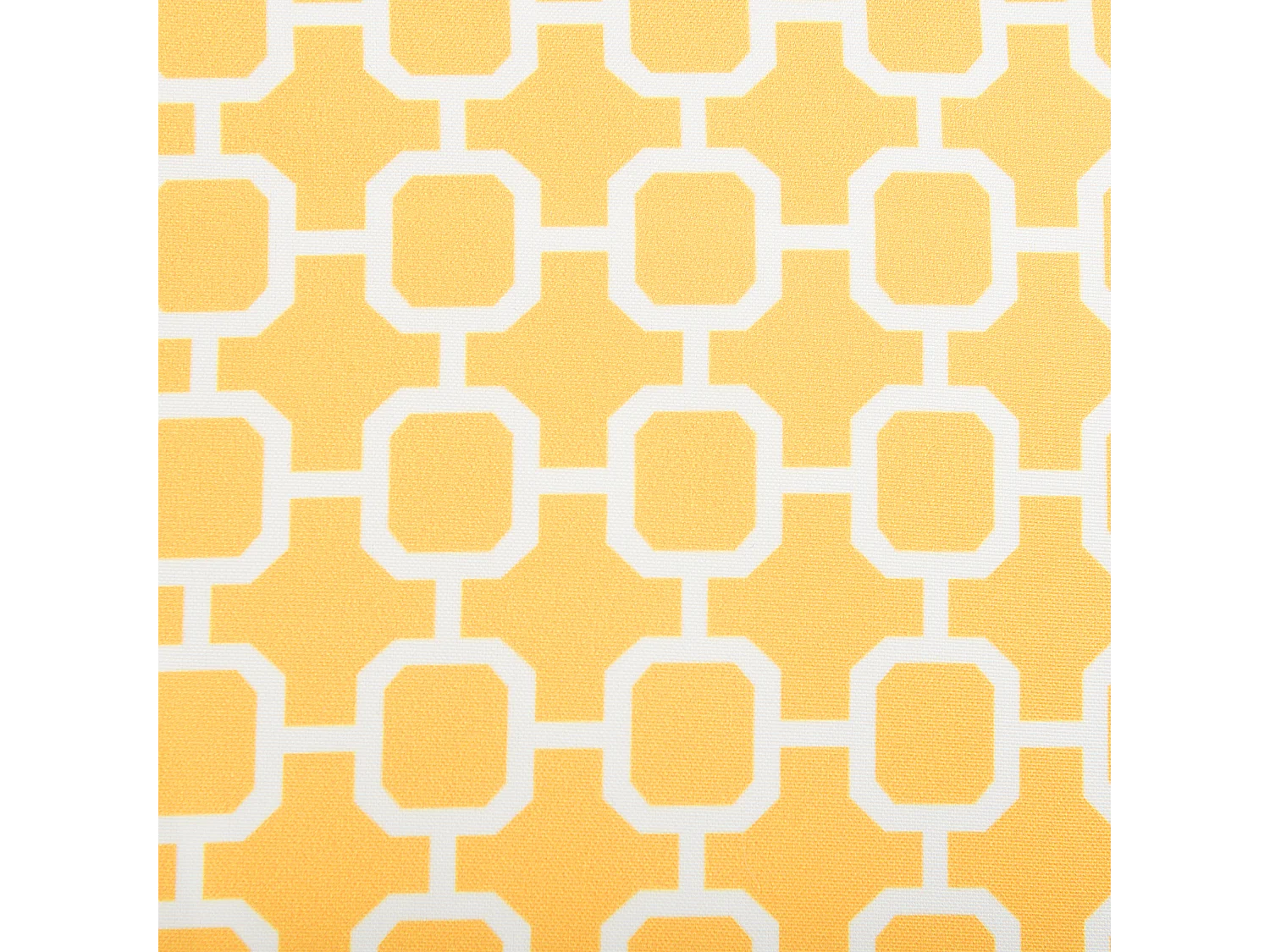 Stilvolles Gartenkissen im 2er Set geometrisches Motiv 40 x 40 cm gelb