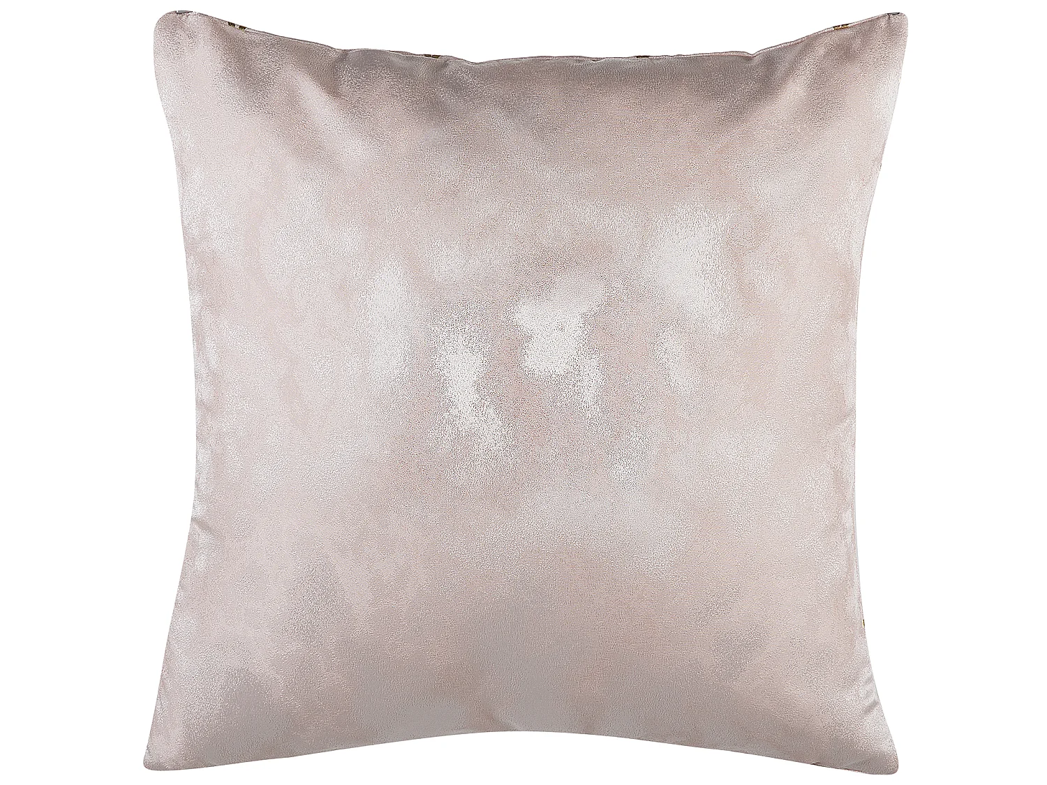 Lot de 2 coussins décoratifs ALYSSUM 45 x 45 cm Rose Motif de treillis