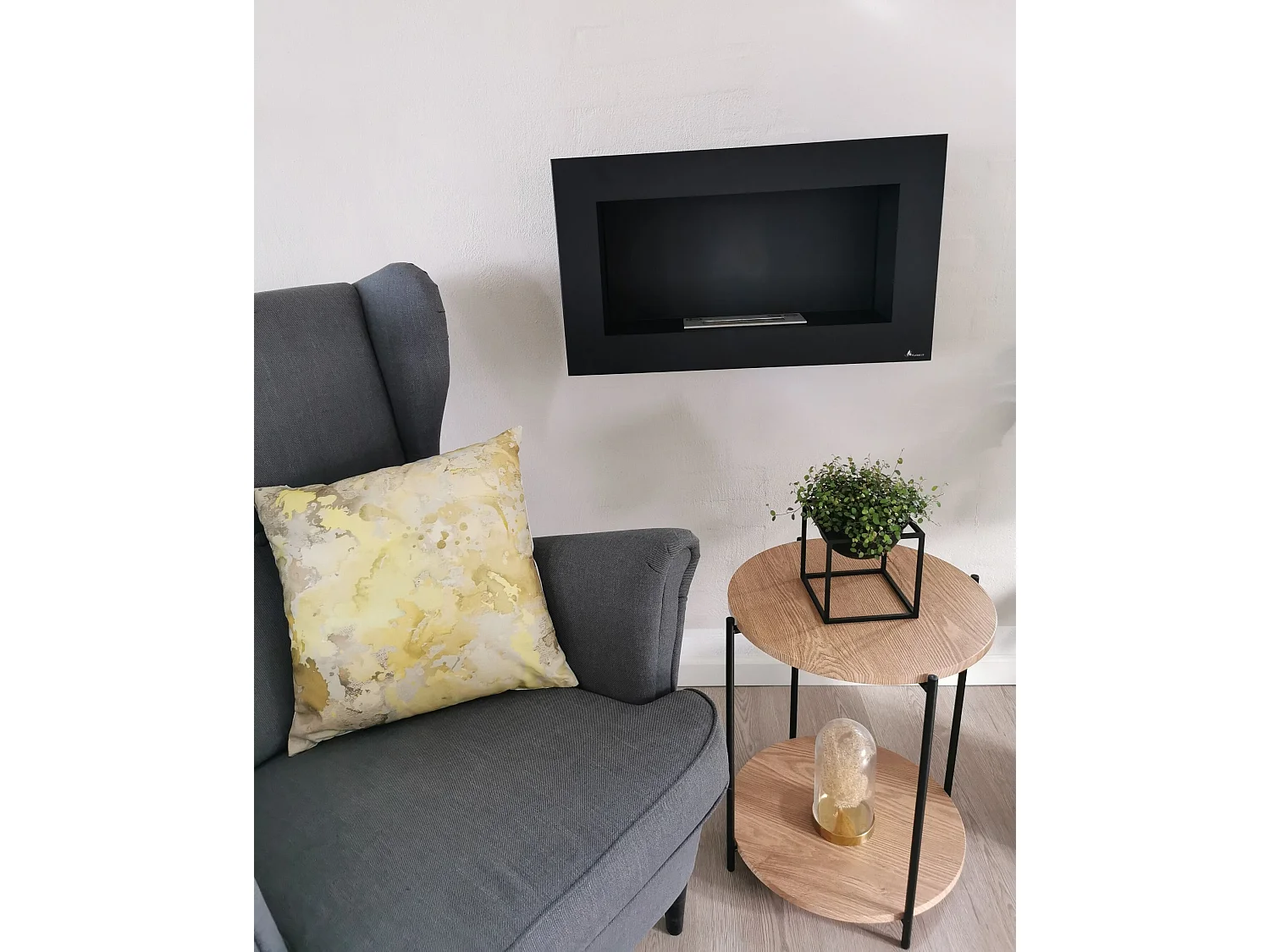 Dekokissen 2er Set PACHIRA Baumwolle 45 x 45 cm Gelb Abstraktes Muster