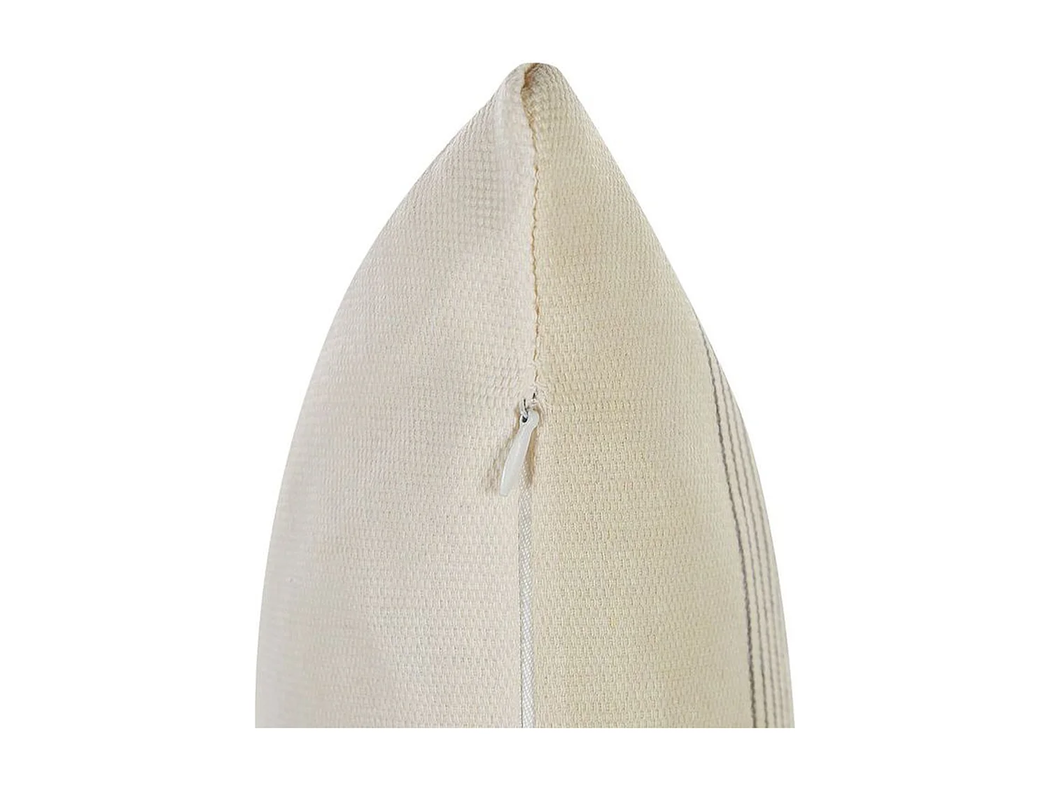 Set di 2 cuscini NASTURTIUM 30 x 50 cm Beige Trama geometrica