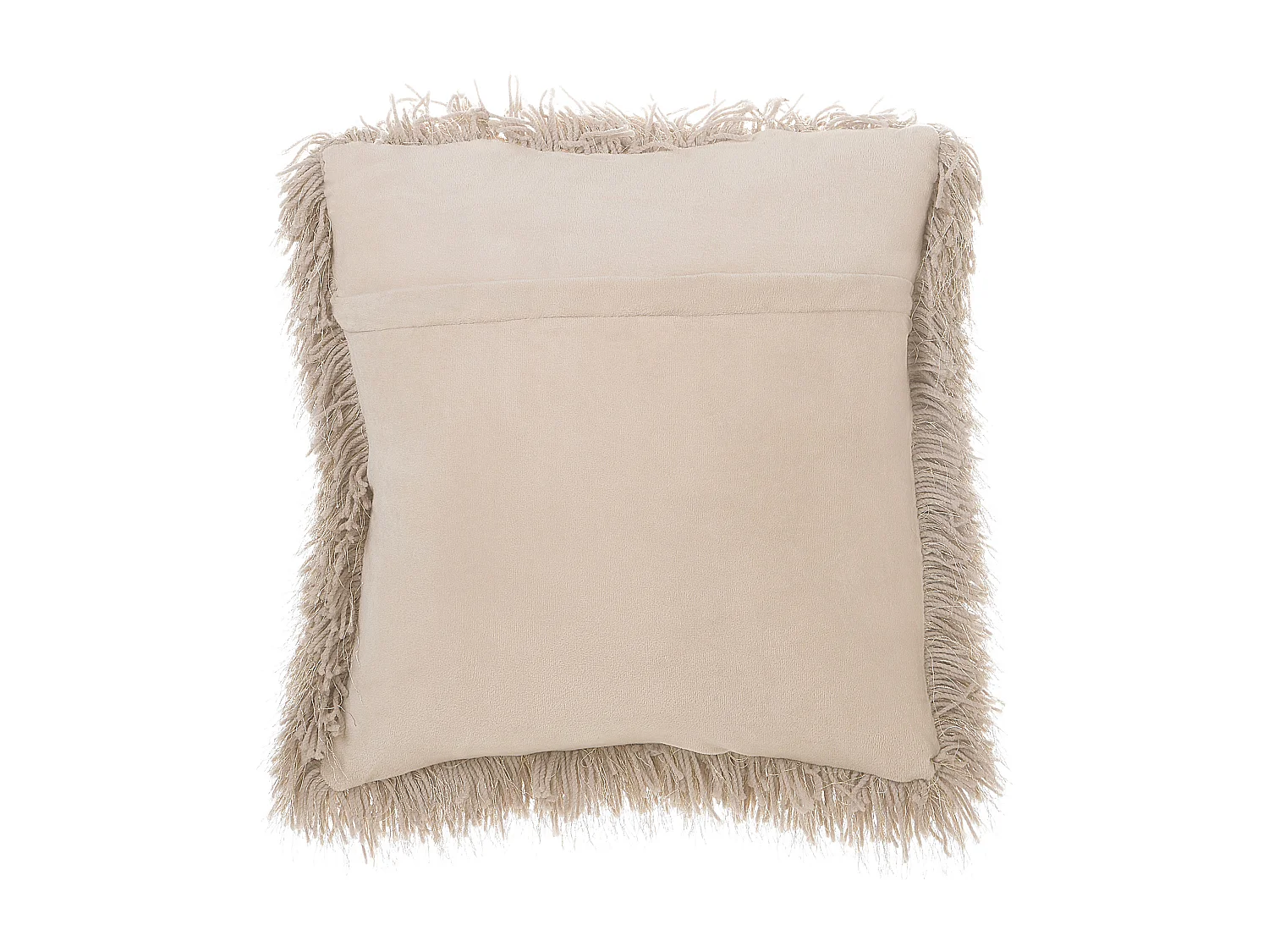 Lot de 2 coussins décoratifs CIDE 45 x 45 cm Beige Unicolore