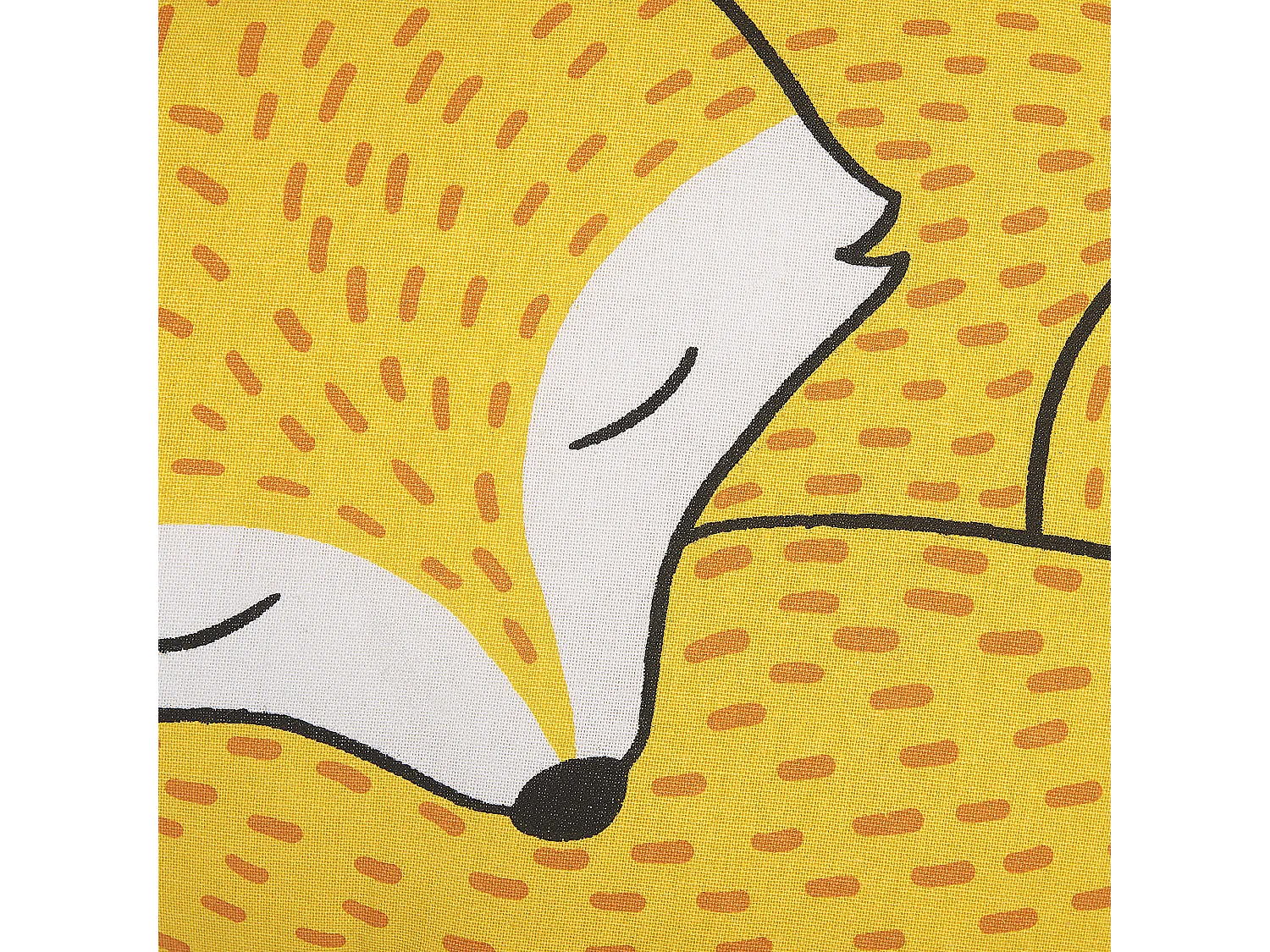 Sierkussen voor kinderen set van 2 geel 50 x 40 cm DHANBAD