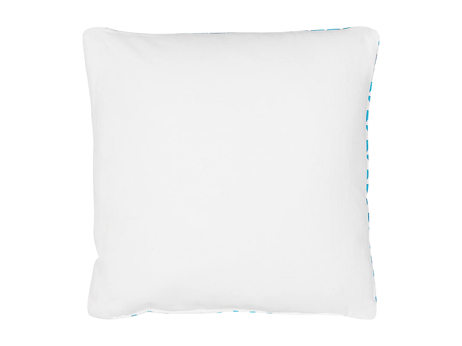 Dekokissen blau mit Aufschrift 40 x 40 cm RADZKOT