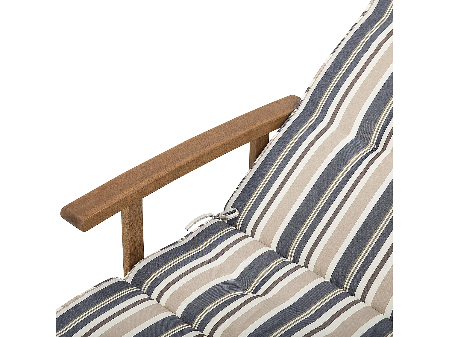 Coussin de transat extérieur TOSCANA 188 x 59 cm Bleu