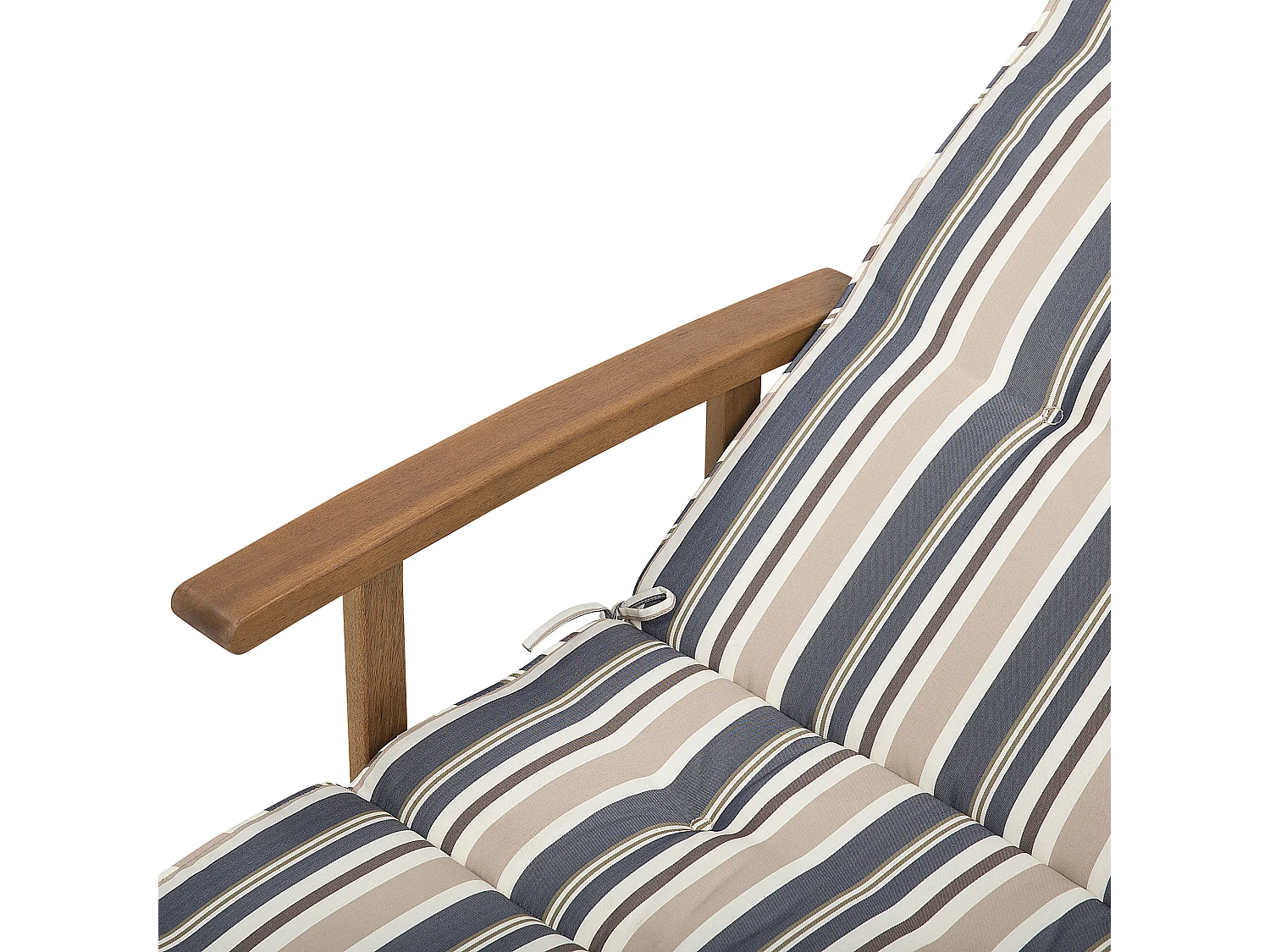 Coussin de transat extérieur TOSCANA 188 x 59 cm Bleu