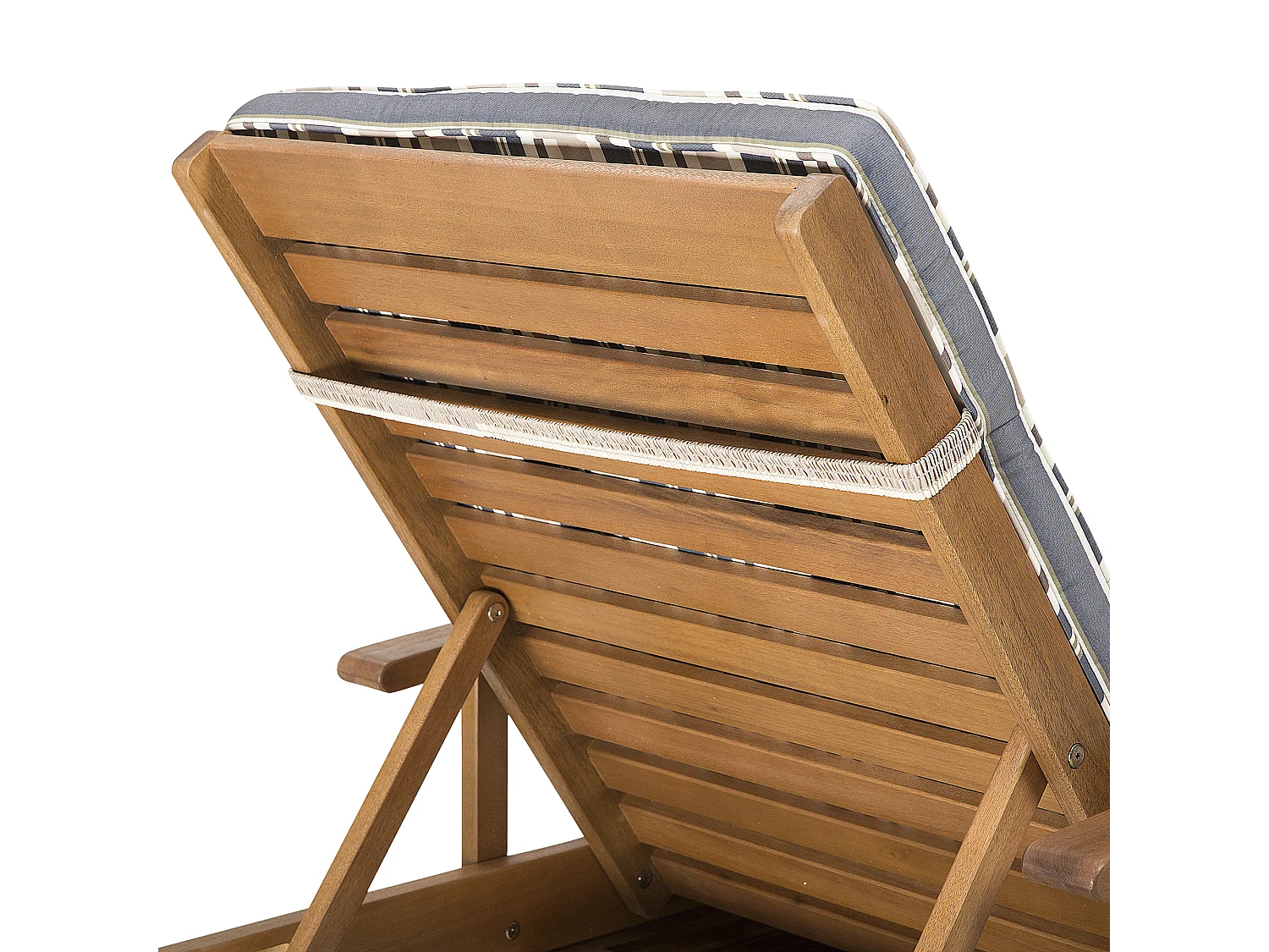 Coussin de transat extérieur TOSCANA 188 x 59 cm Bleu