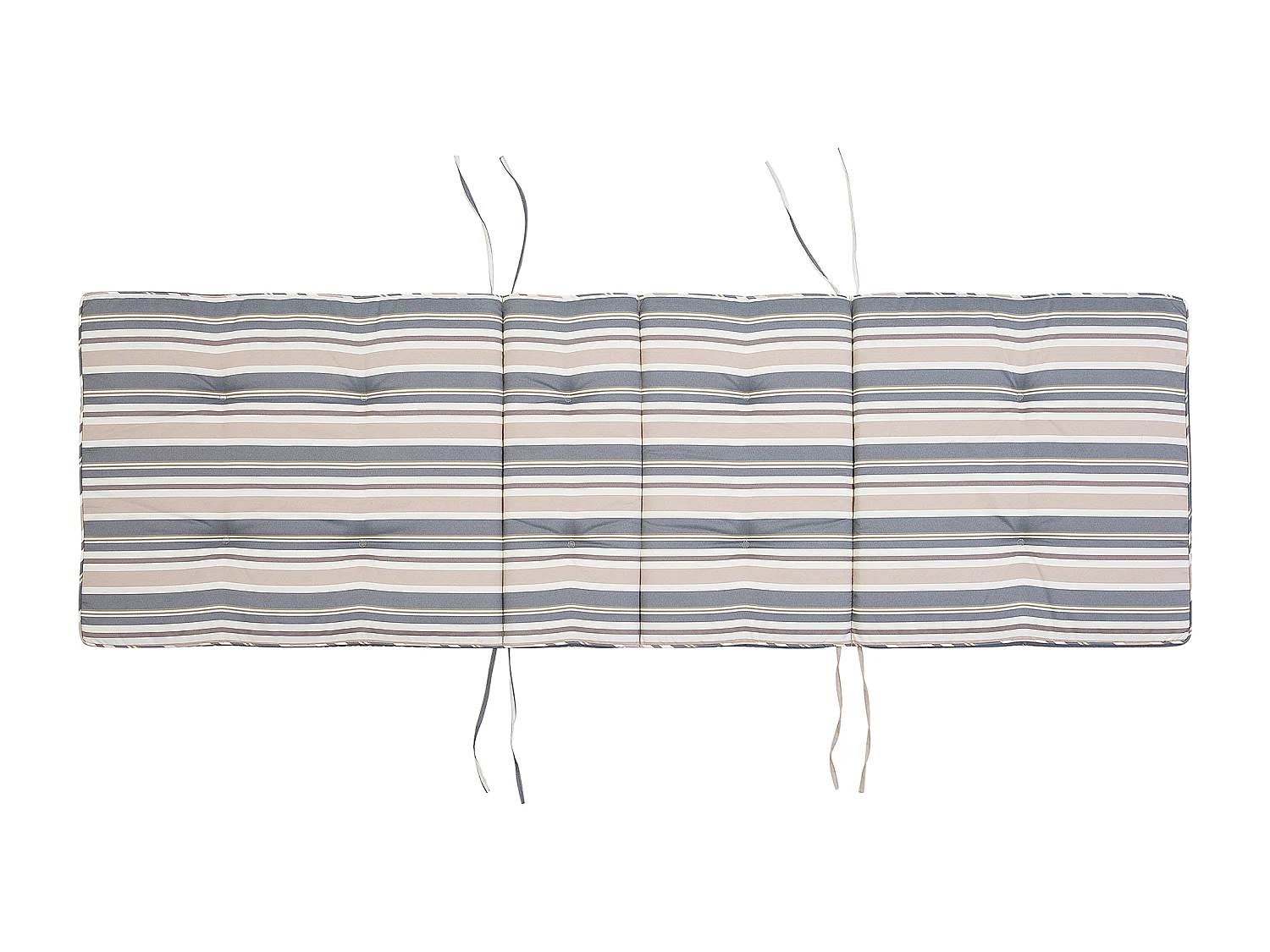 Coussin de transat extérieur TOSCANA 188 x 59 cm Bleu