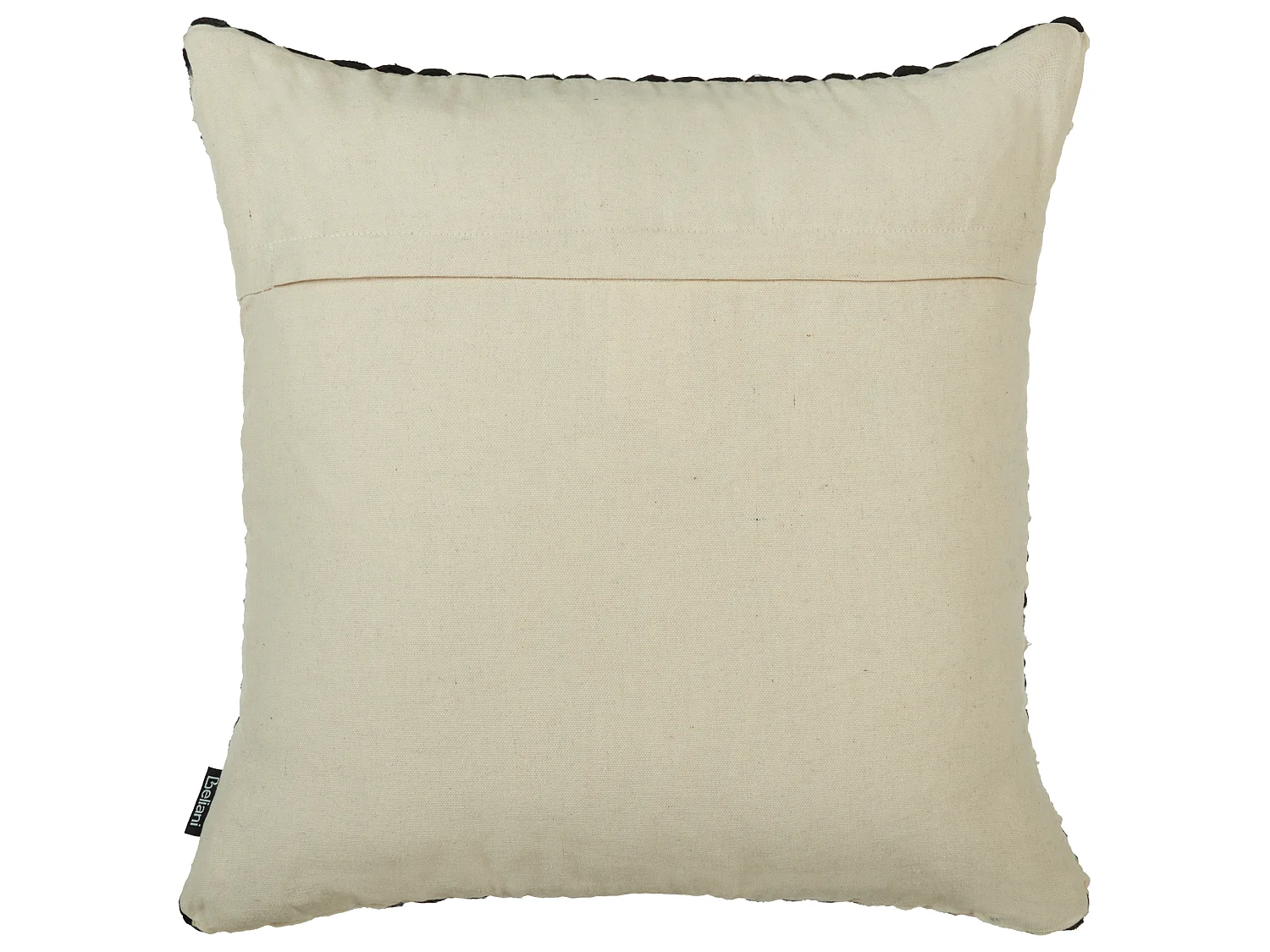 Set of 2 Decorative Cushions YONCALI Cotton 45 x 45 cm Black Checked