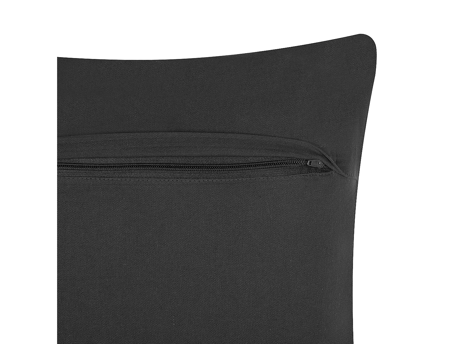 Dekokissen grau 45 x 45 cm modernes Design Baumwolle Lalam