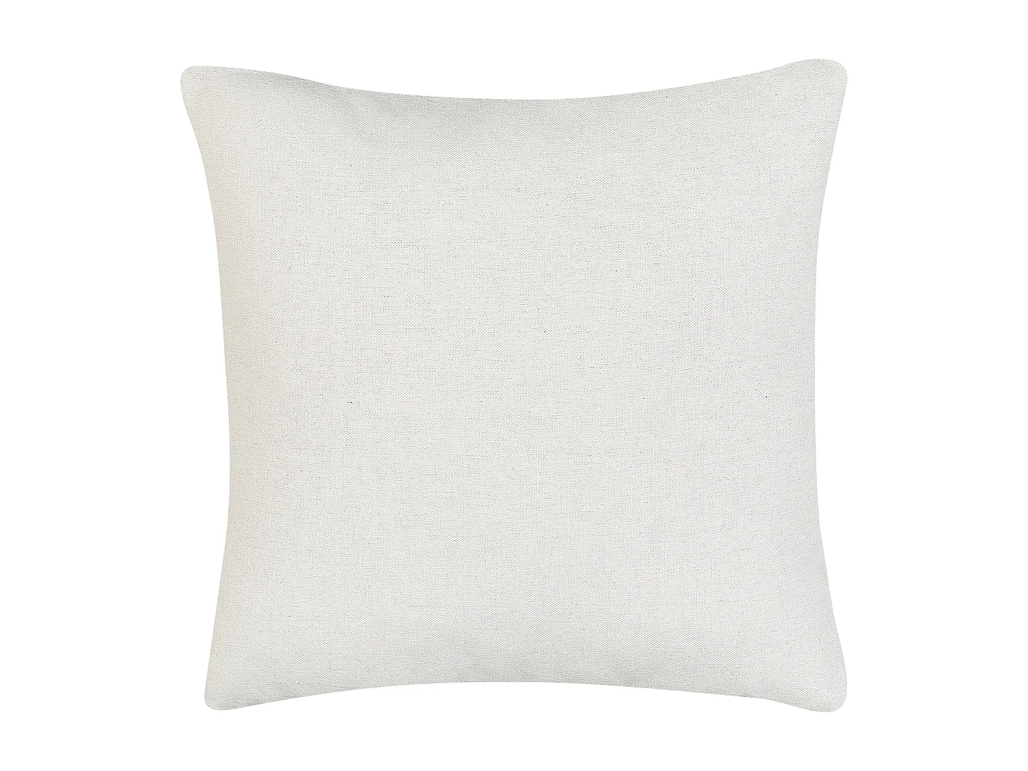 Lot de 2 coussins décoratifs WAKAD 45 x 45 cm Beige Motif de plante