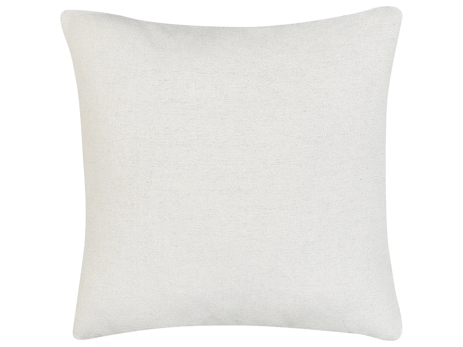 Lot de 2 coussins décoratifs WAKAD 45 x 45 cm Beige Motif de plante