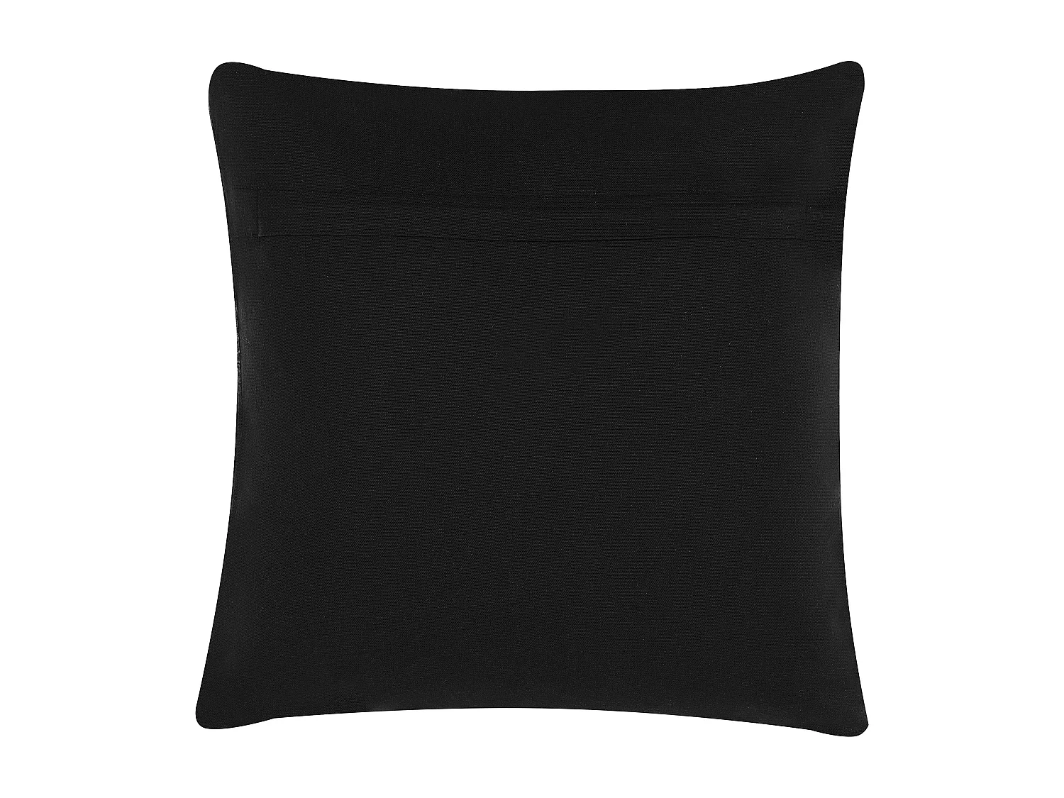 Cuscino decorativo KARUR Cotone 45 x 45 cm Marrone Trama floreale