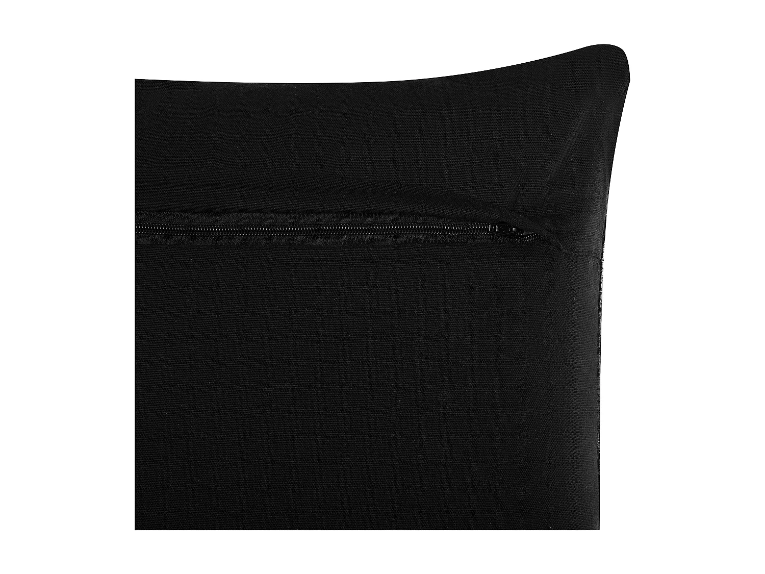 Cuscino decorativo KARUR Cotone 45 x 45 cm Marrone Trama floreale