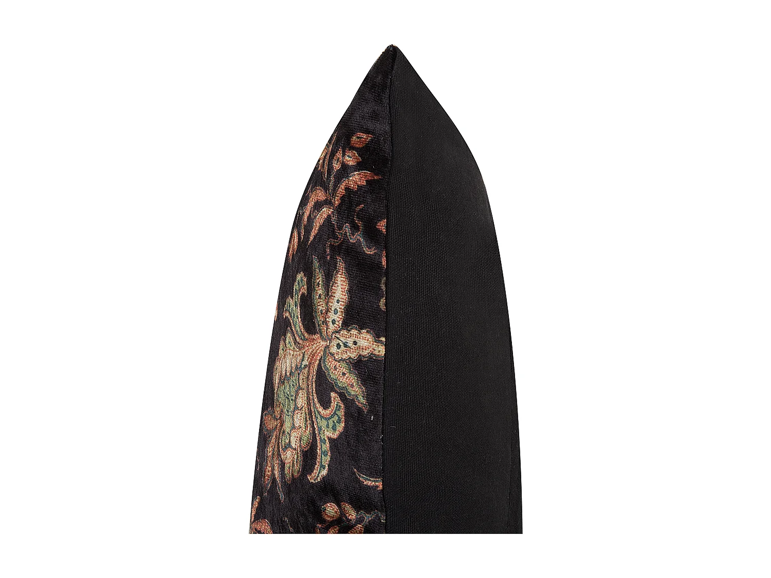 Cuscino decorativo KARUR Cotone 45 x 45 cm Marrone Trama floreale