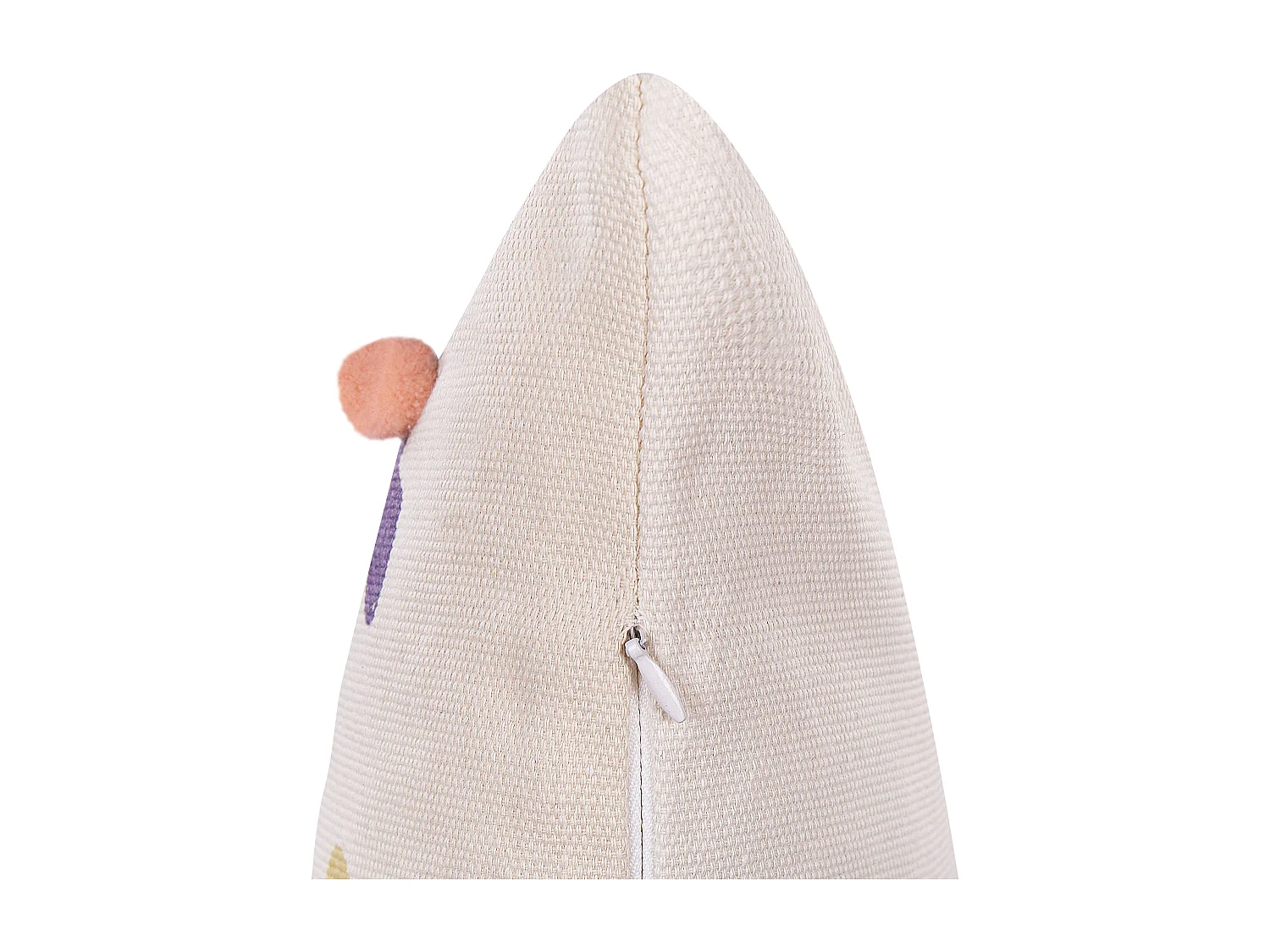 Lot de 2 coussins décoratifs CLUSIA 30 x 50 cm Beige