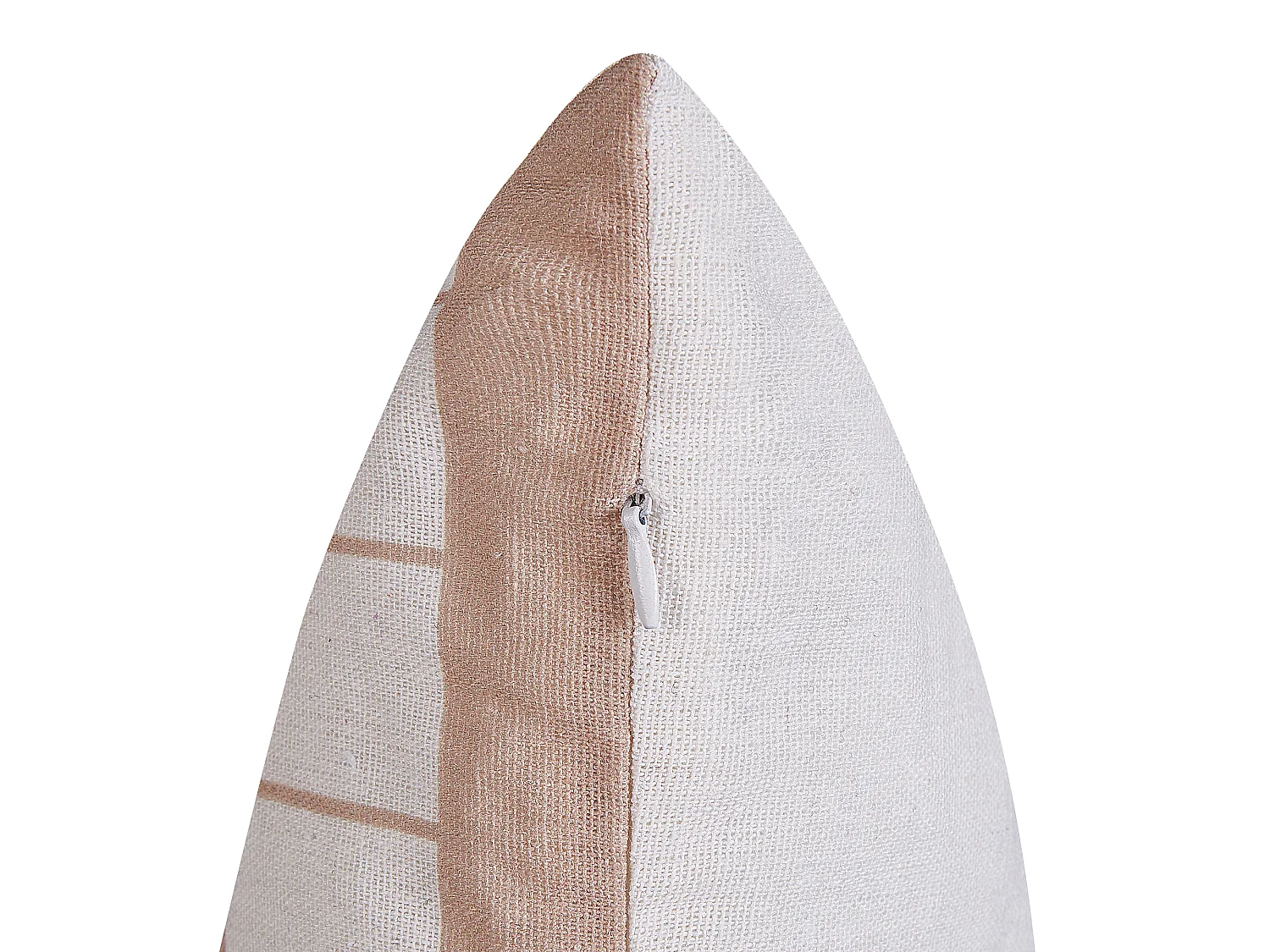 Modernes Dekokissen 2er Set Stoff bunt geometrisches Muster 45x45 cm quadratisch