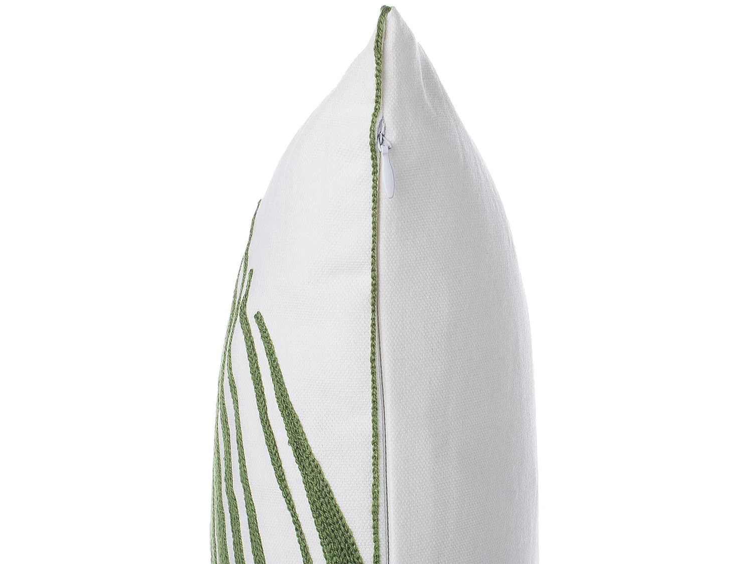 Set van 2 decoratieve kussens AZAMI Katoen 45 x 45 cm Donkergroen Bladpatroon