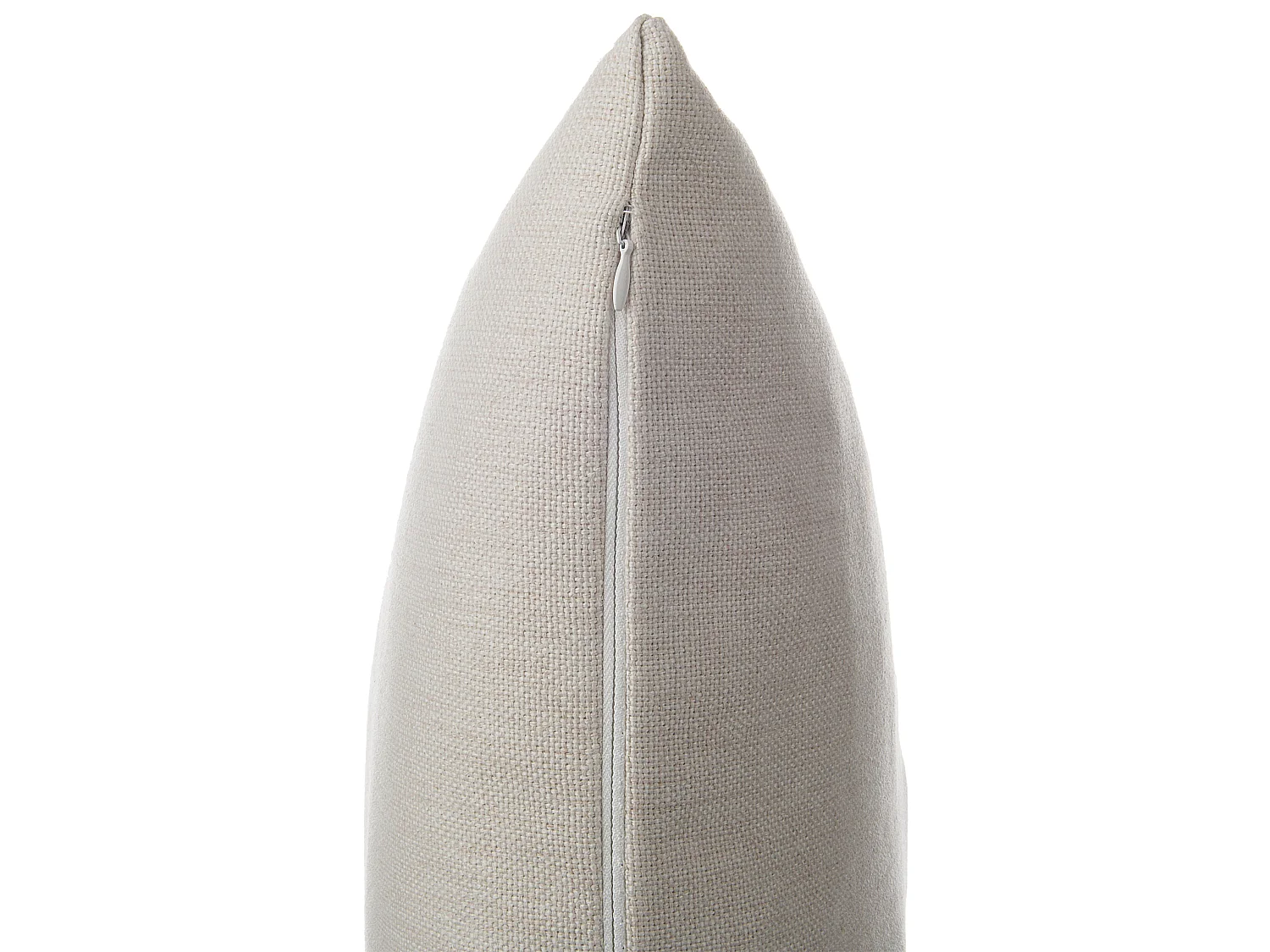 Set med 2 prydnadskuddar GAURA 45 x 45 cm Ljusbeige Monokromt