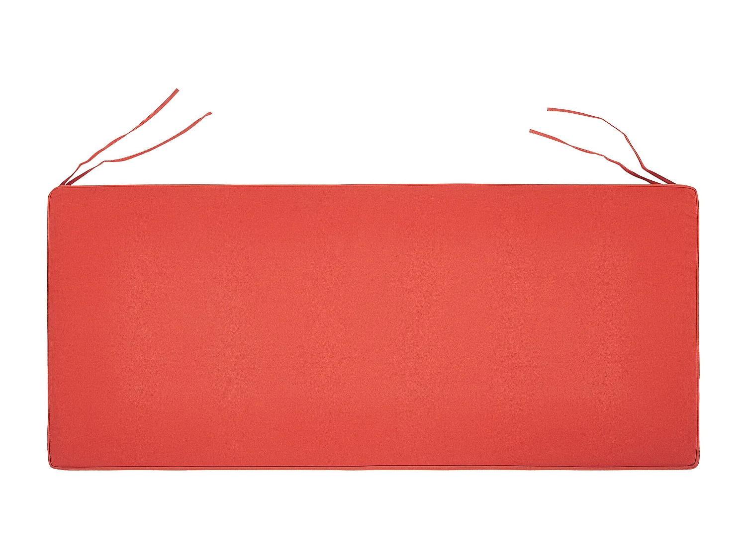 Zitkussen voor bank VIVARA 152 x 54 cm Donkerrood