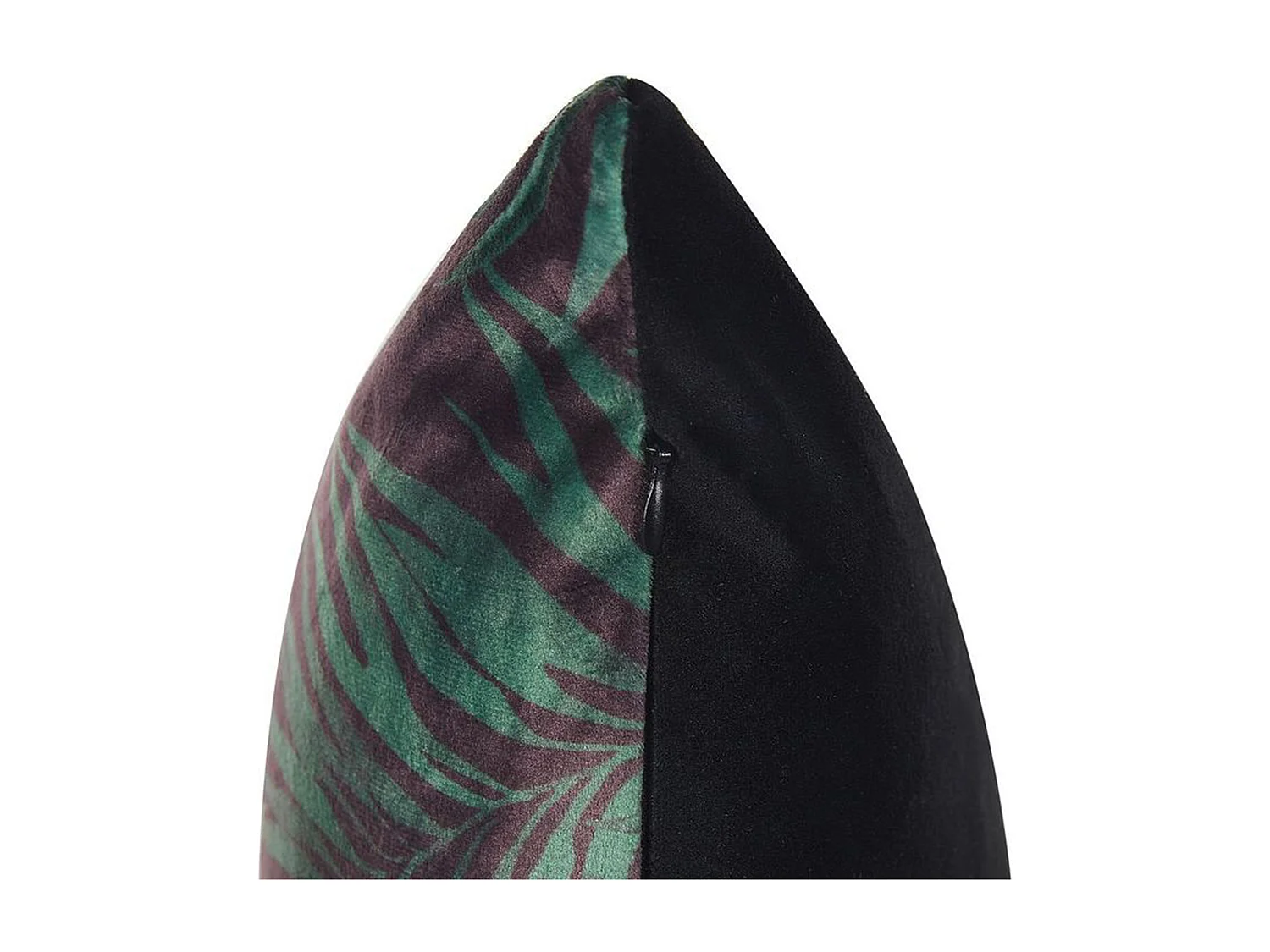 Lot de 2 coussins décoratifs DICHONDRA Velours 45 x 45 cm Multicolore Motif floral