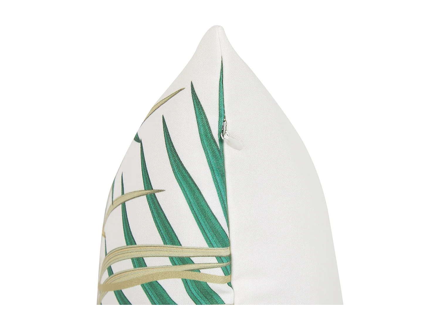 Set di 2 cuscini da esterno GAIANA Trama di piante 45 x 45 cm Verde