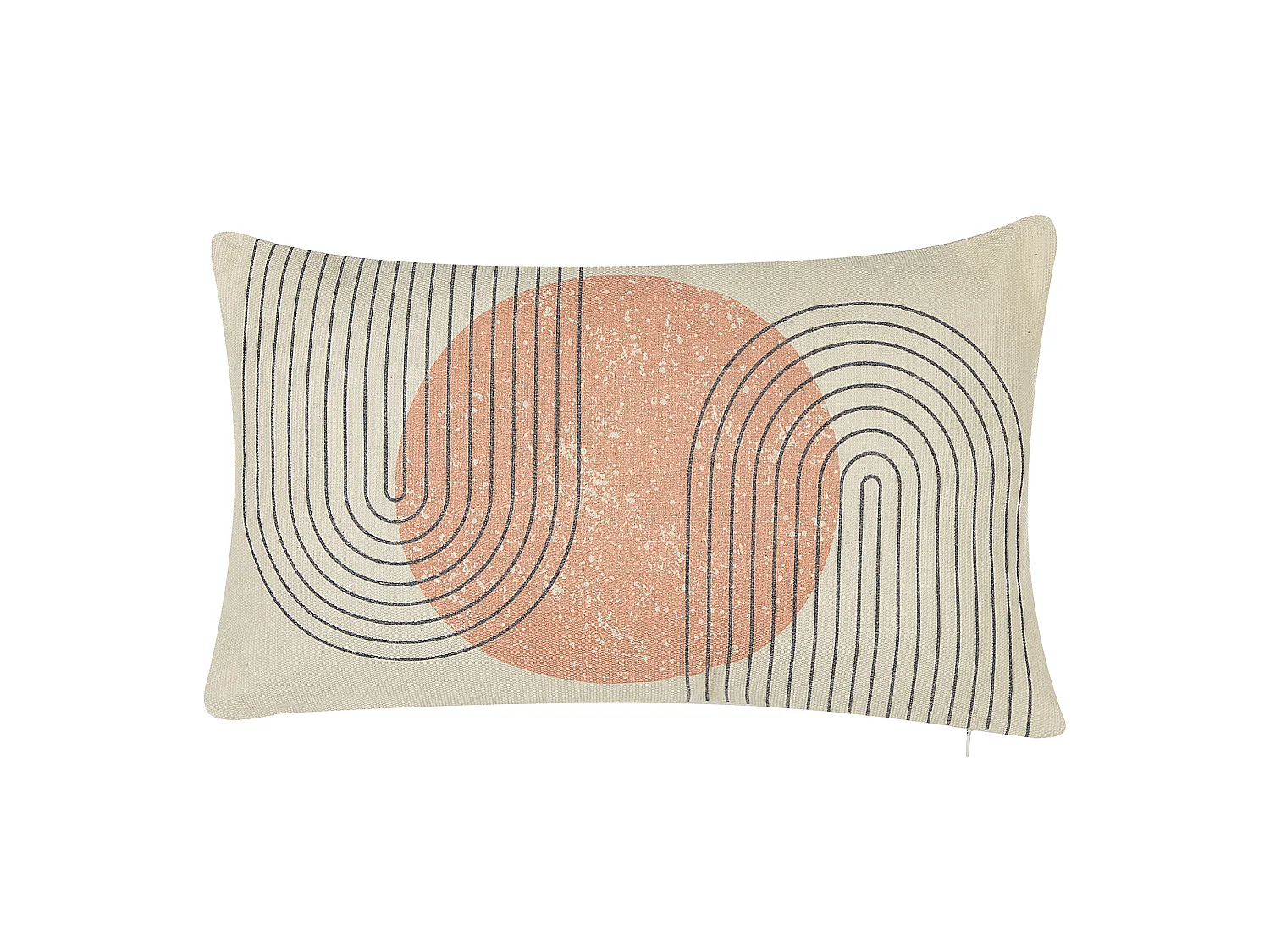 Lot de 2 coussins décoratifs GERBERA 30 x 50 cm Multicolore Motif abstrait