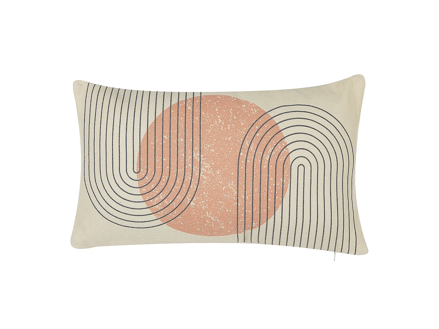 Lot de 2 coussins décoratifs GERBERA 30 x 50 cm Multicolore Motif abstrait