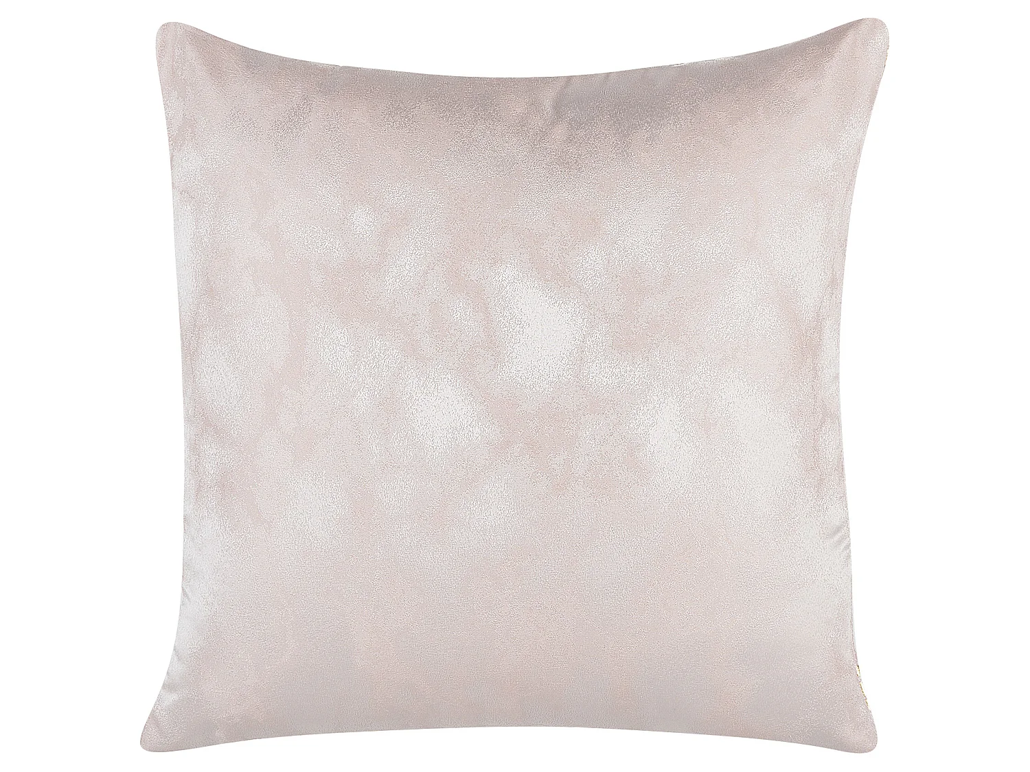 Set of 2 Decorative Cushions CASSIA 45 x 45 cm Pink Geometric Pattern