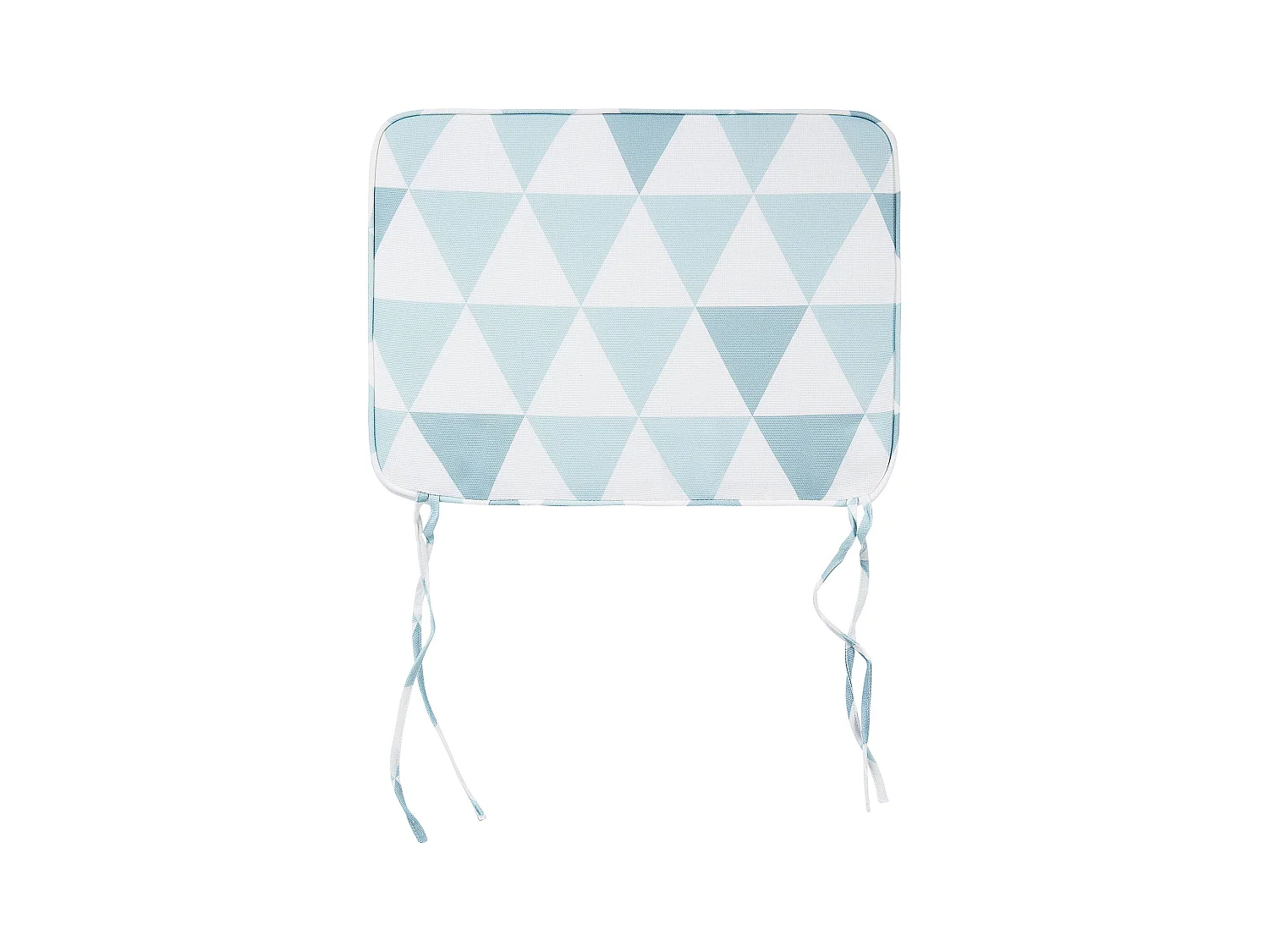 Lot de 2 coussins pour chaises de jardin FIJI 29 x 38 cm Bleu