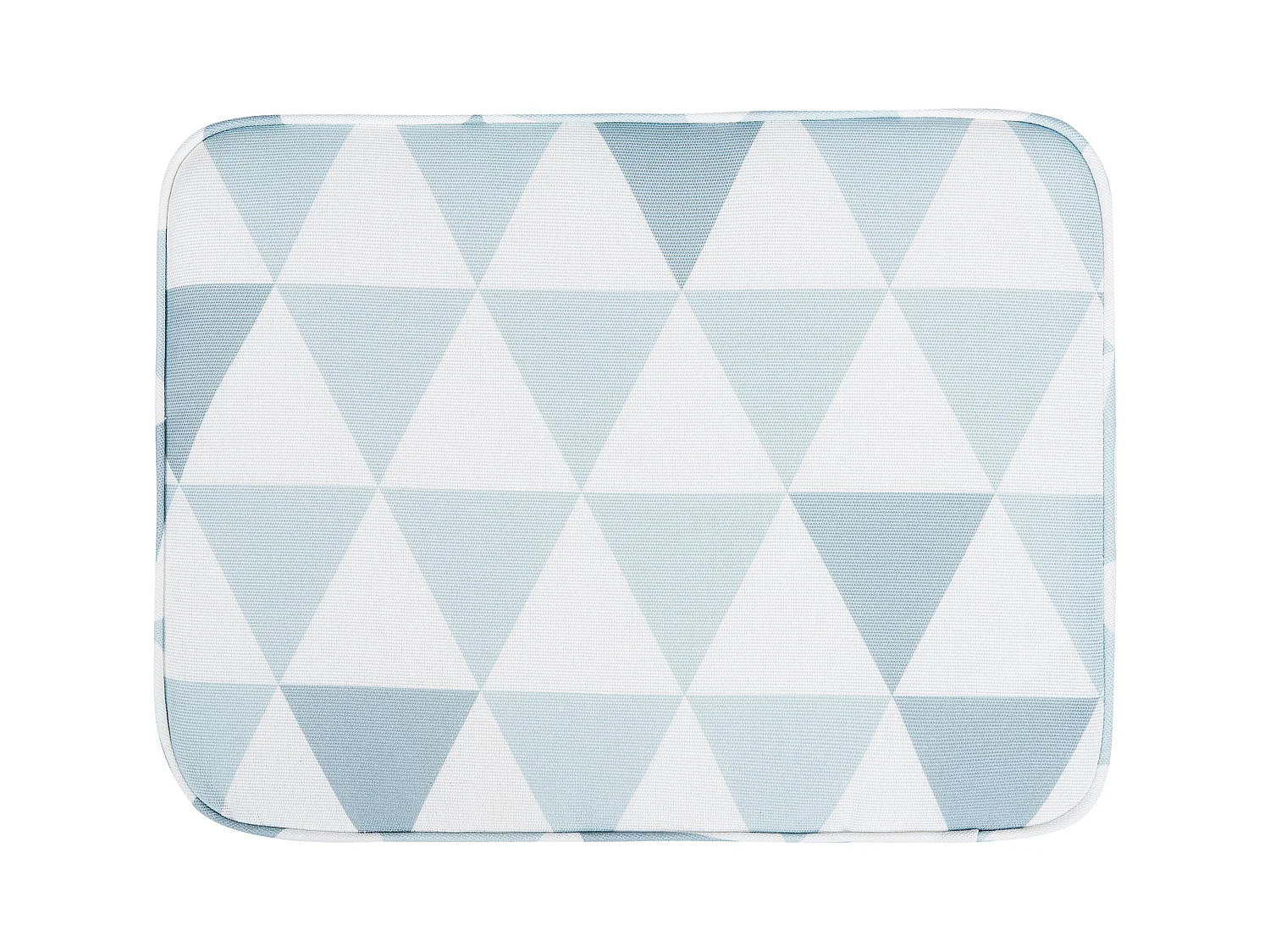 Lot de 2 coussins pour chaises de jardin FIJI 29 x 38 cm Bleu