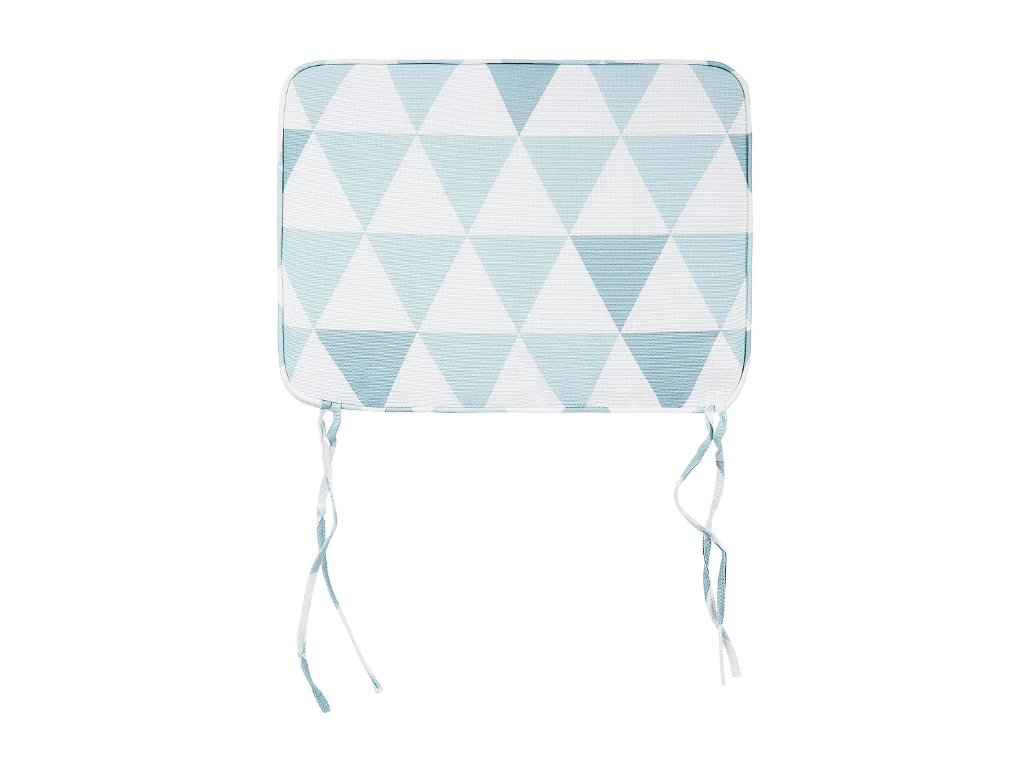 Lot de 2 coussins pour chaises de jardin FIJI 29 x 38 cm Bleu