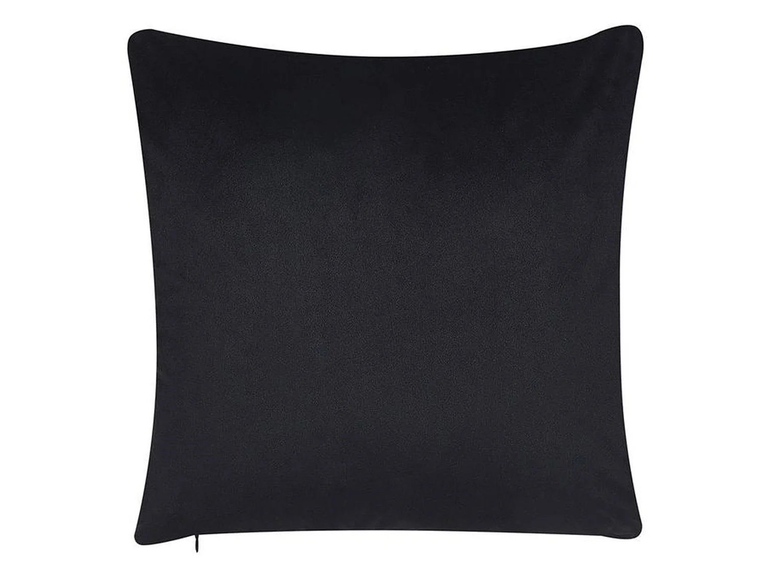 Set di 2 cuscini TOADFLAX Velluto 45 x 45 cm Verde Nero Trama di piante