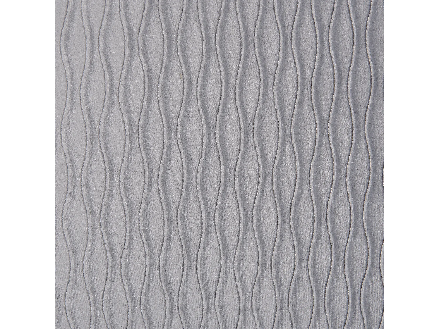 Lot de 2 coussins décoratifs MOTARI Velours 45 x 45 cm Gris Motif géométrique