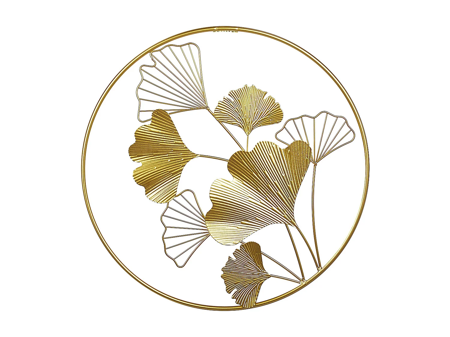 Wanddecoratie BISMUTH Metaal 45 cm Goud